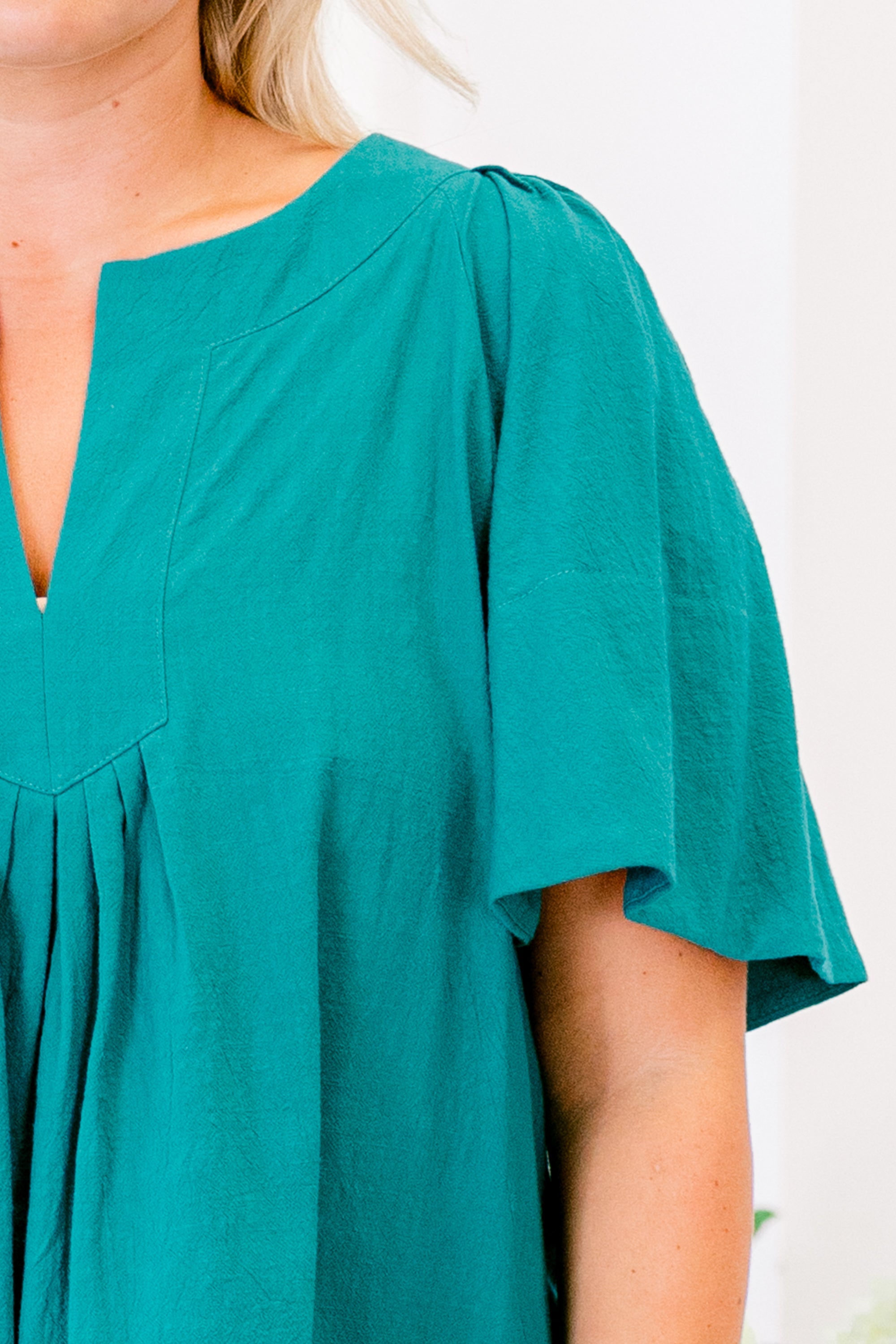 Nautical Breeze Top, Emerald