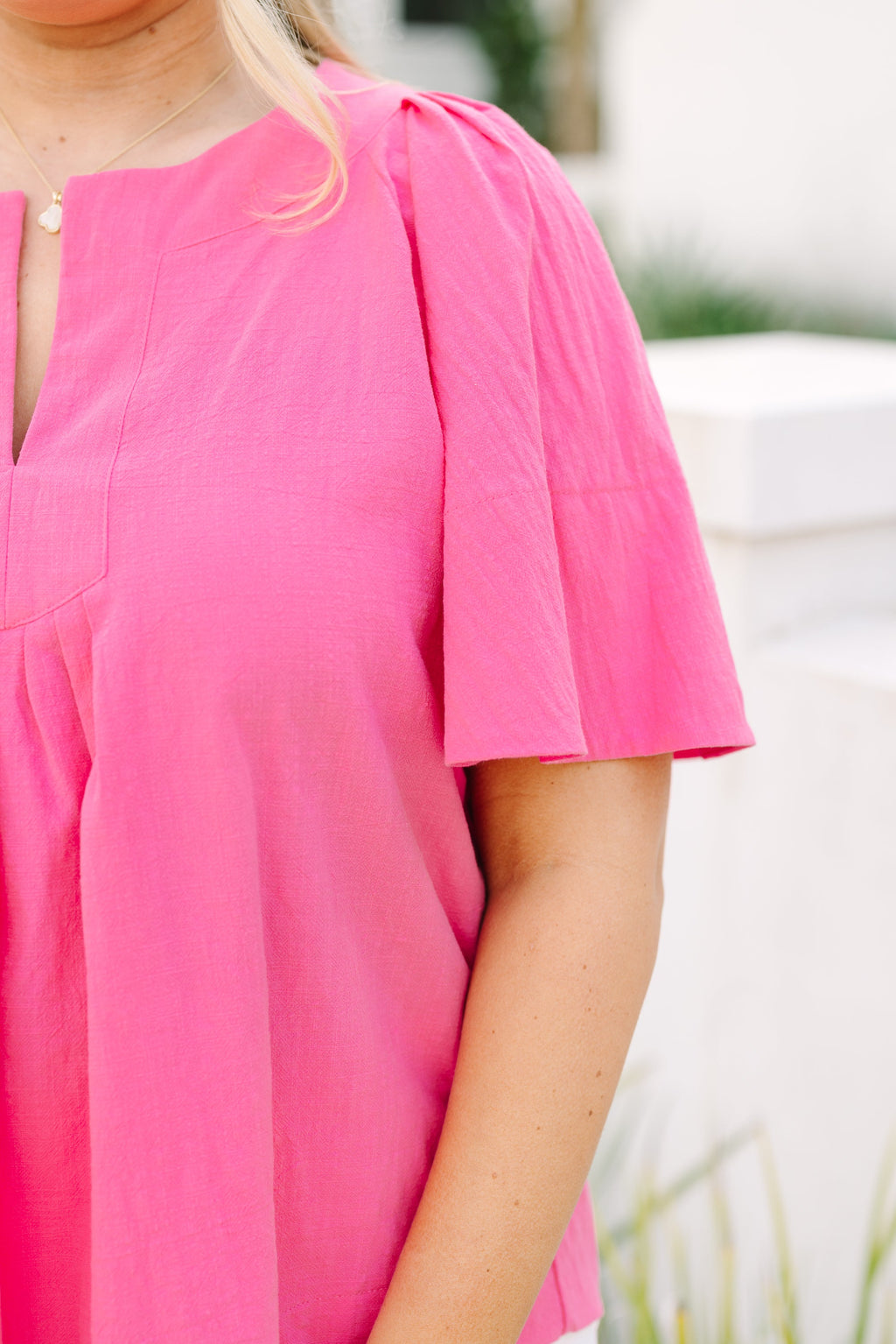 Nautical Breeze Top, Rose