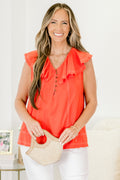 Never Ending Fun Top, Red