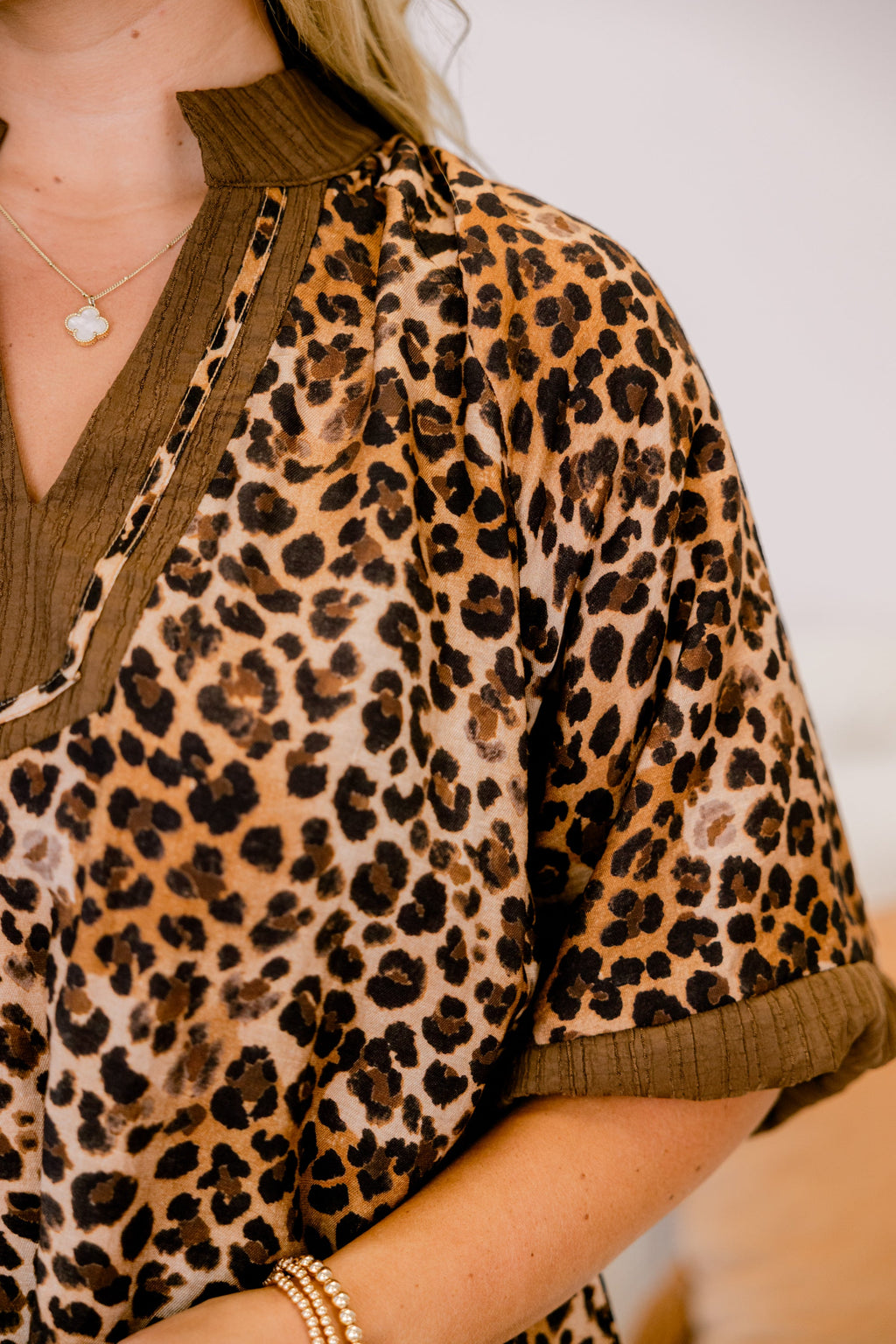 Never Go Wrong Top, Brown