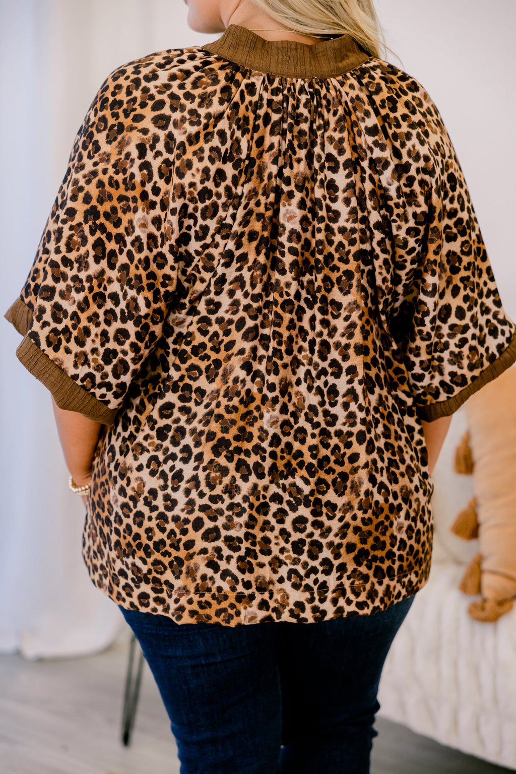 Never Go Wrong Top, Brown