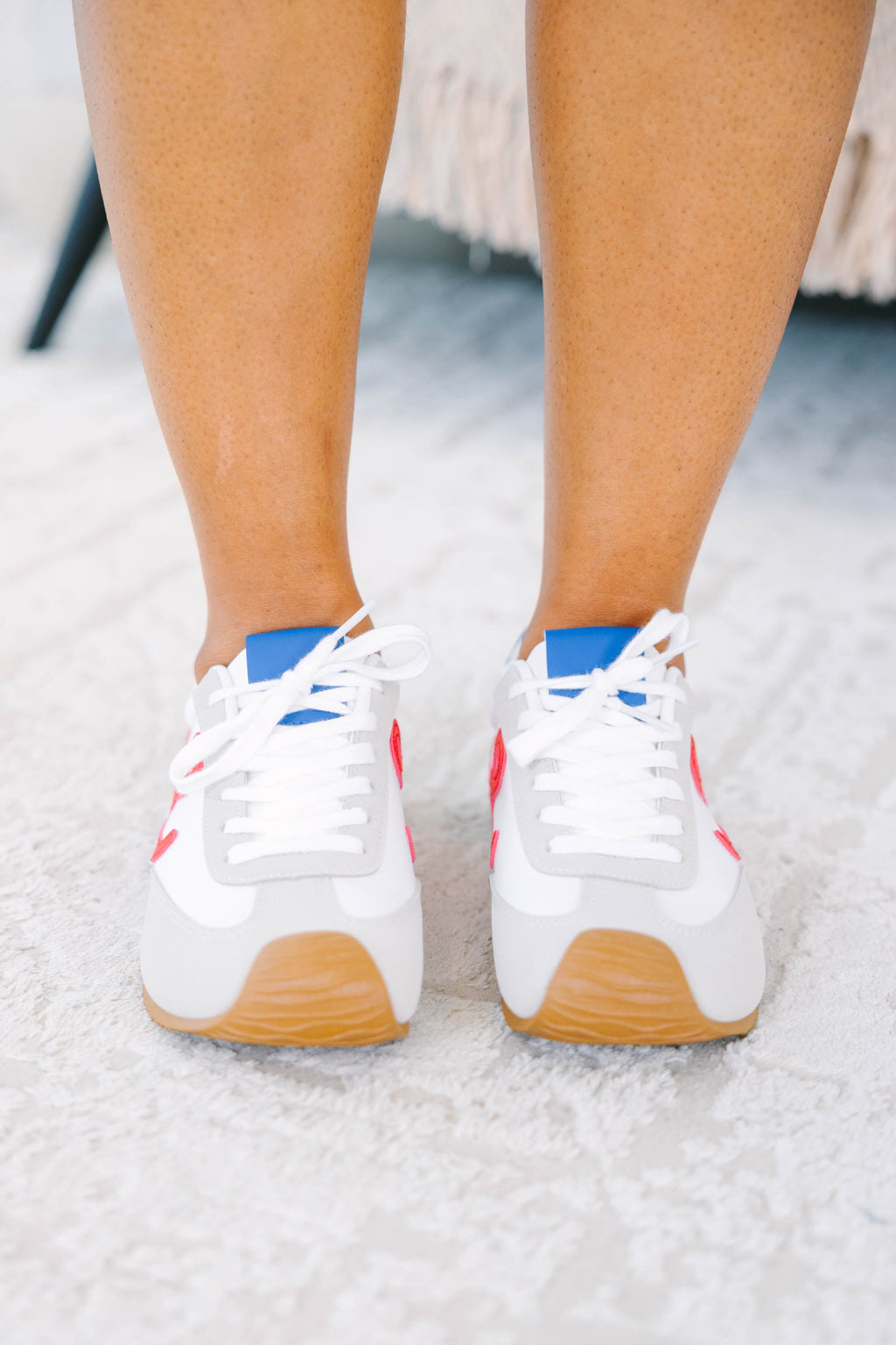 Never Miss A Step Sneakers, White