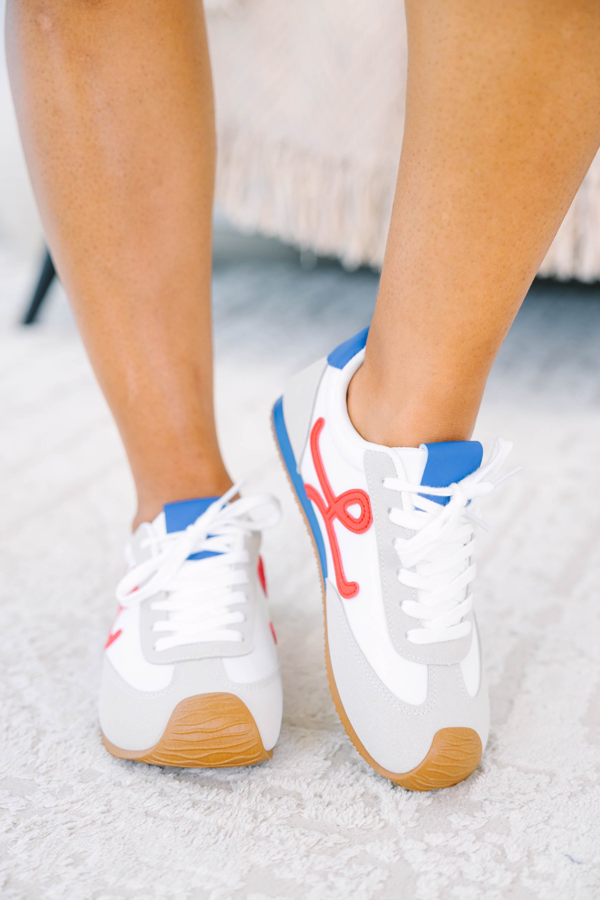 Never Miss A Step Sneakers, White