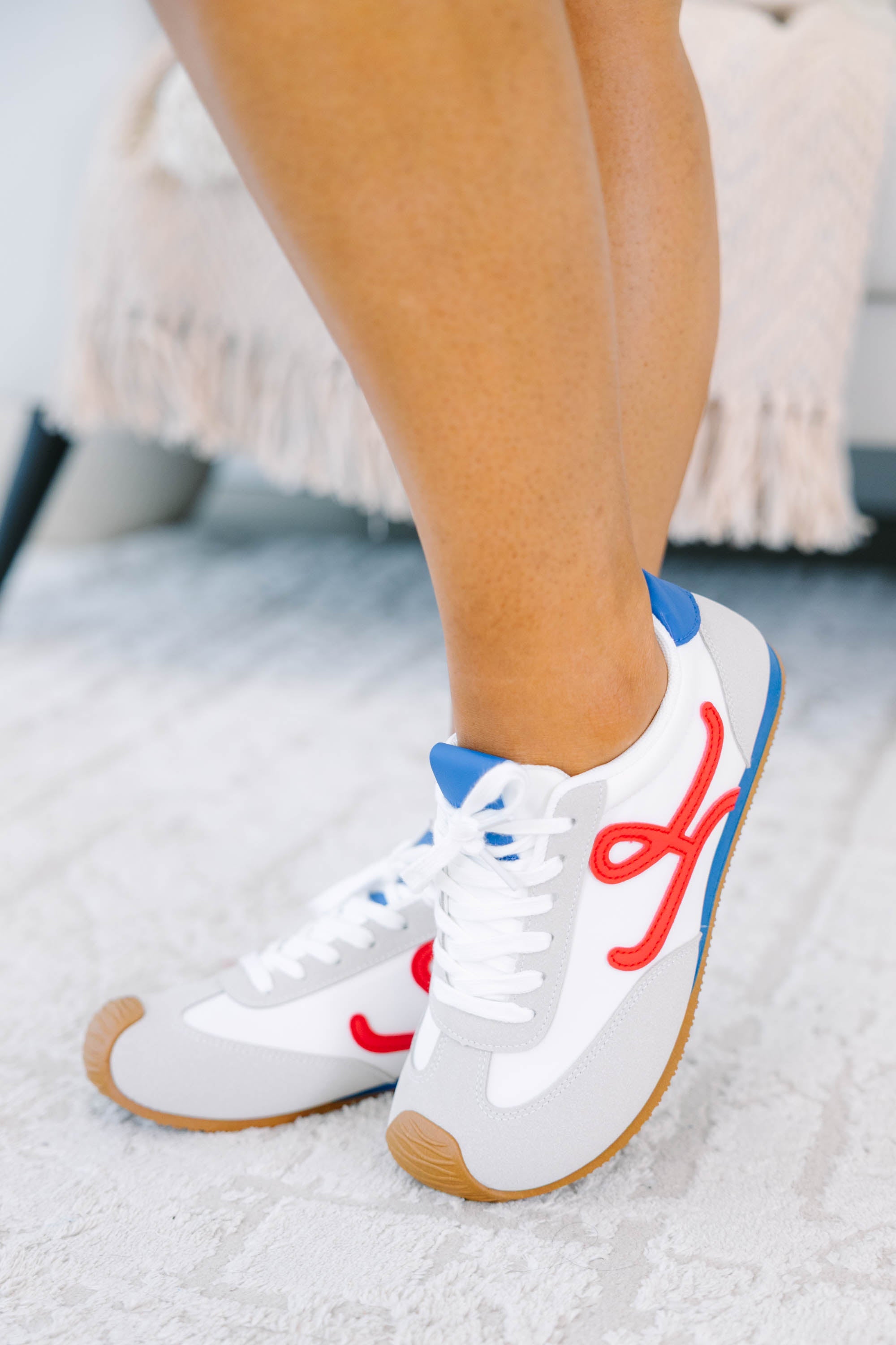 Never Miss A Step Sneakers, White