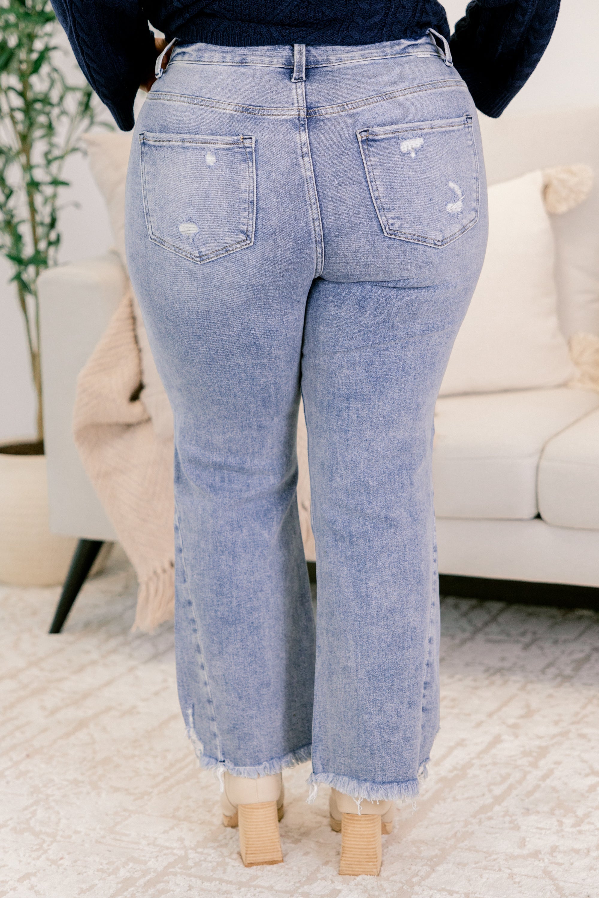 Never Out Of Reach Jeans, Medium Wash