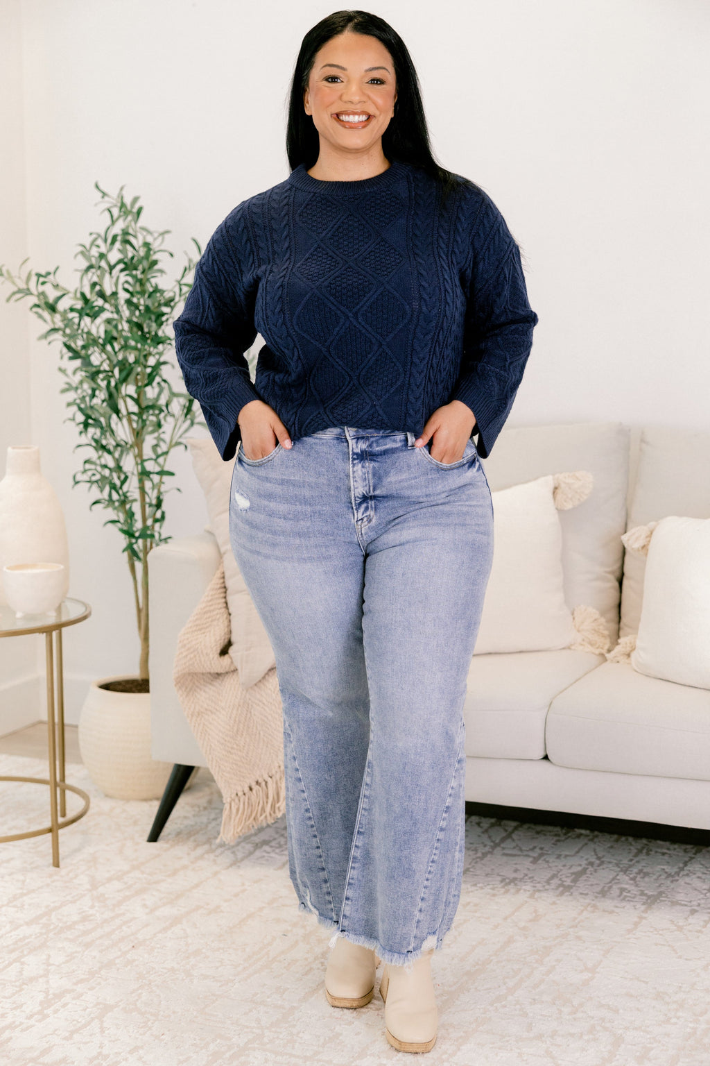 Never Out Of Reach Jeans, Medium Wash