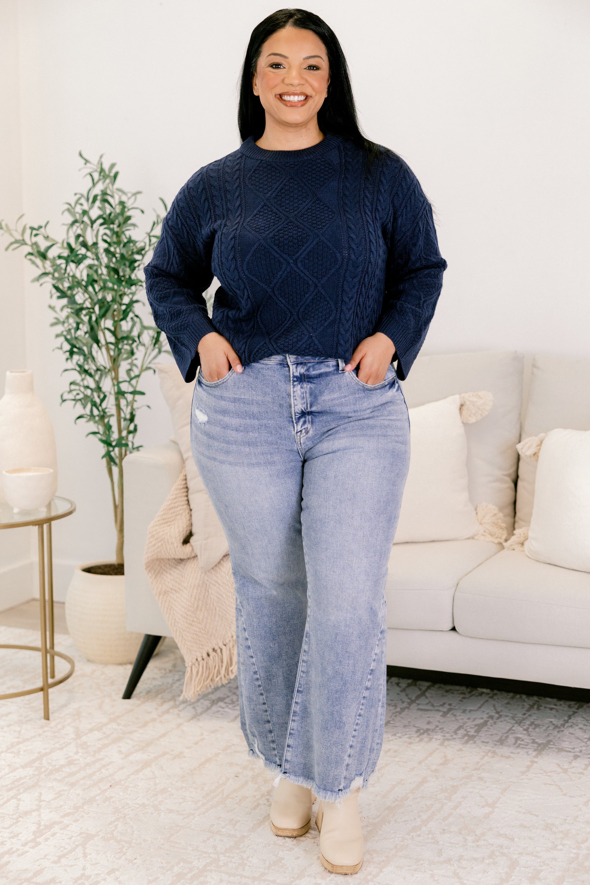 Never Out Of Reach Jeans, Medium Wash