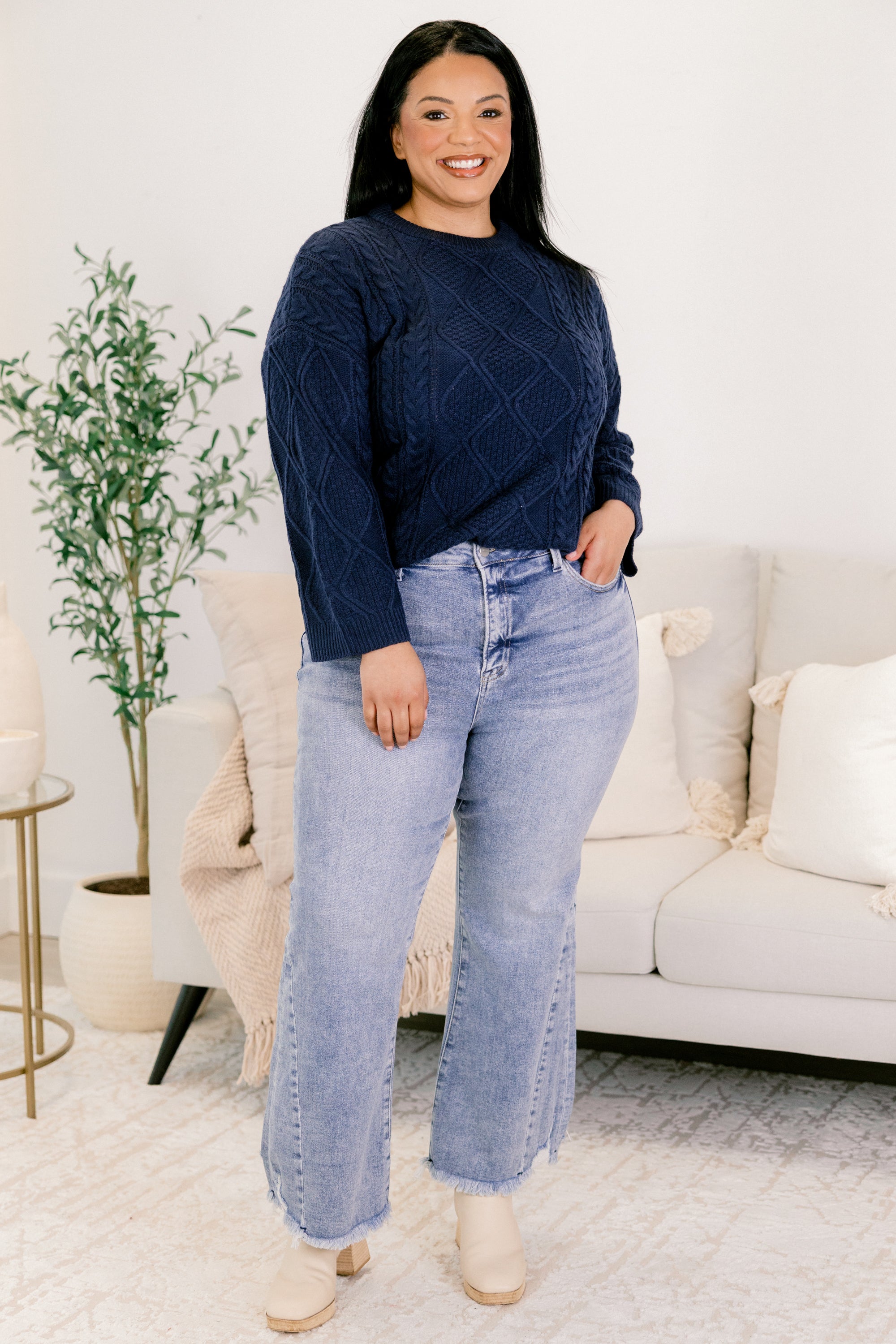 Never Out Of Reach Jeans, Medium Wash
