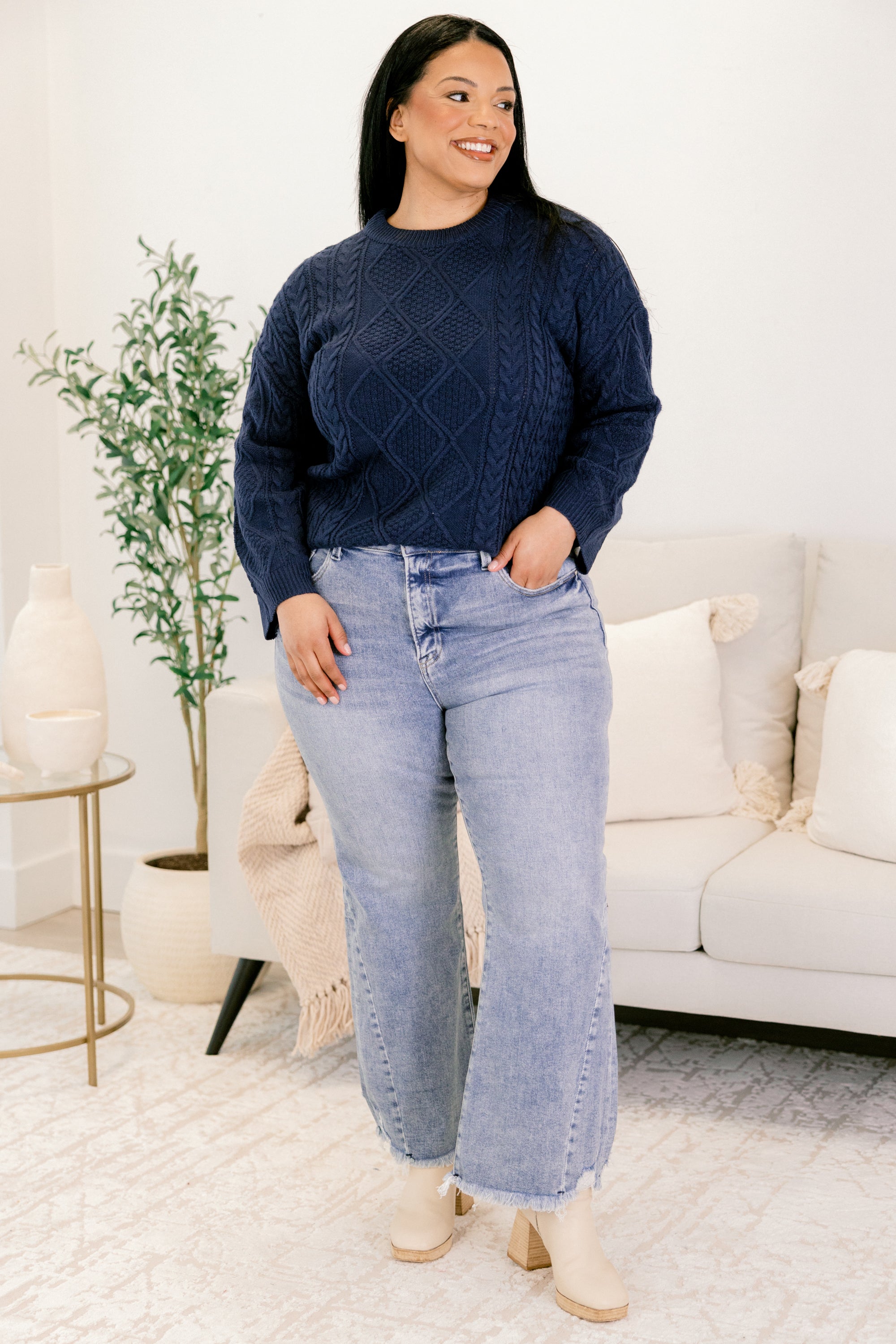 Never Out Of Reach Jeans, Medium Wash