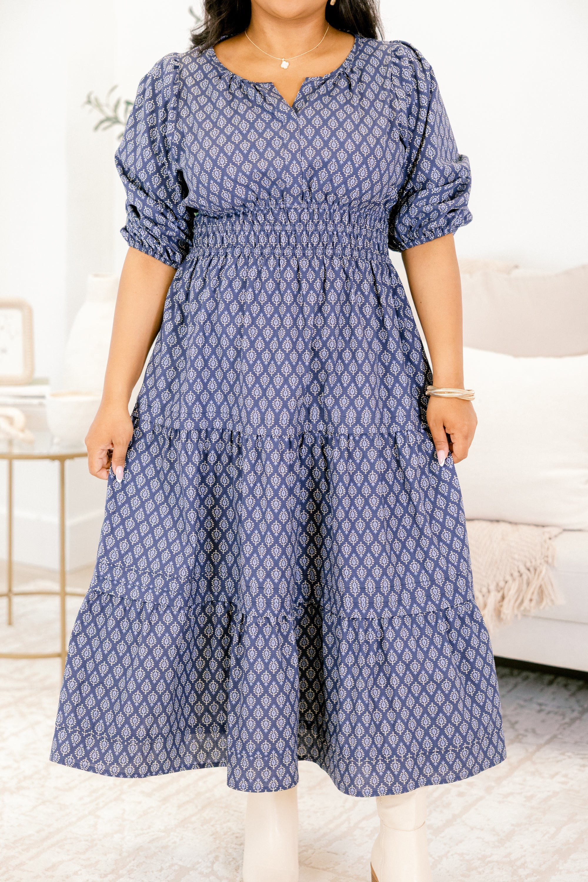 Never Turning Back Dress, Blue