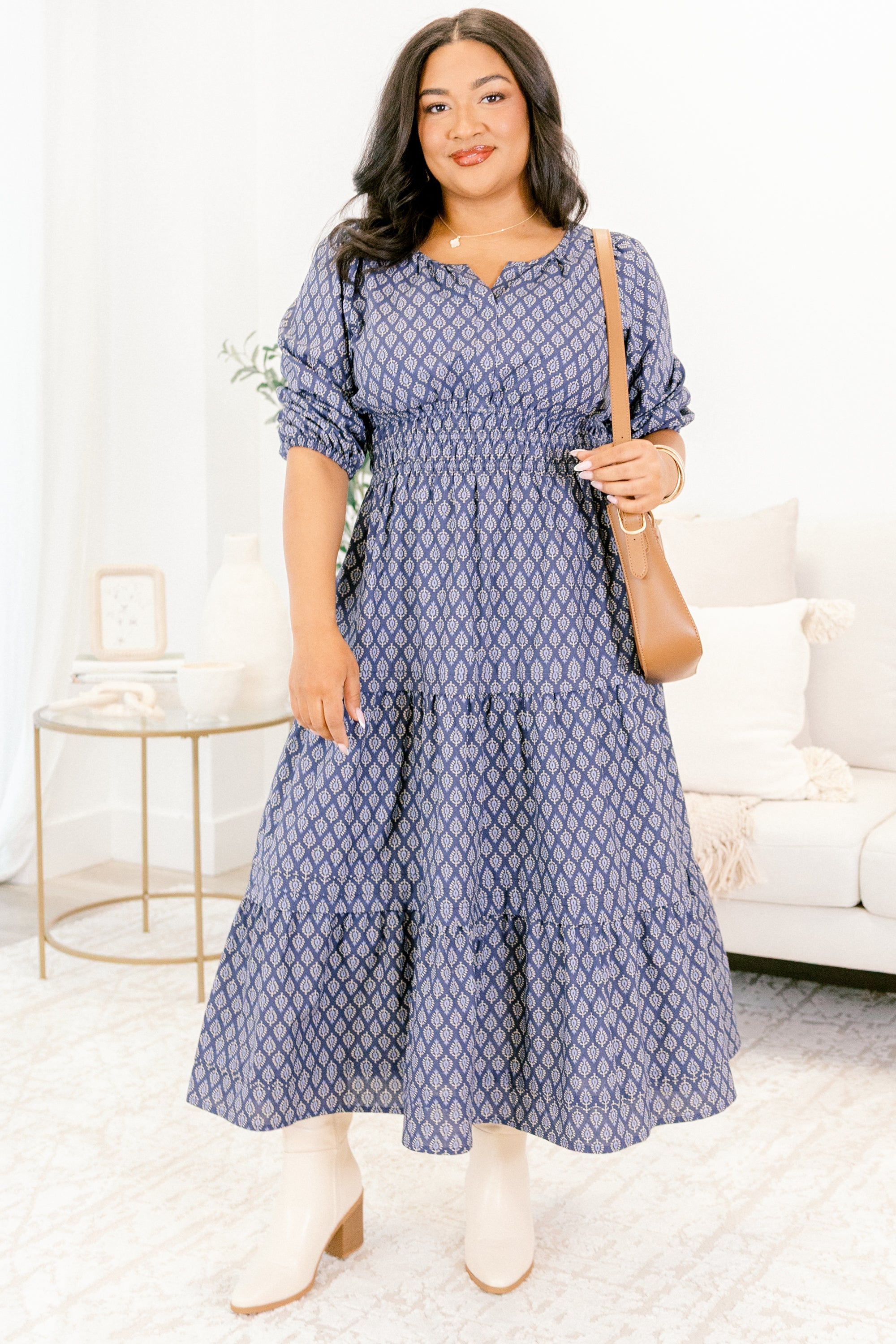 Never Turning Back Dress, Blue