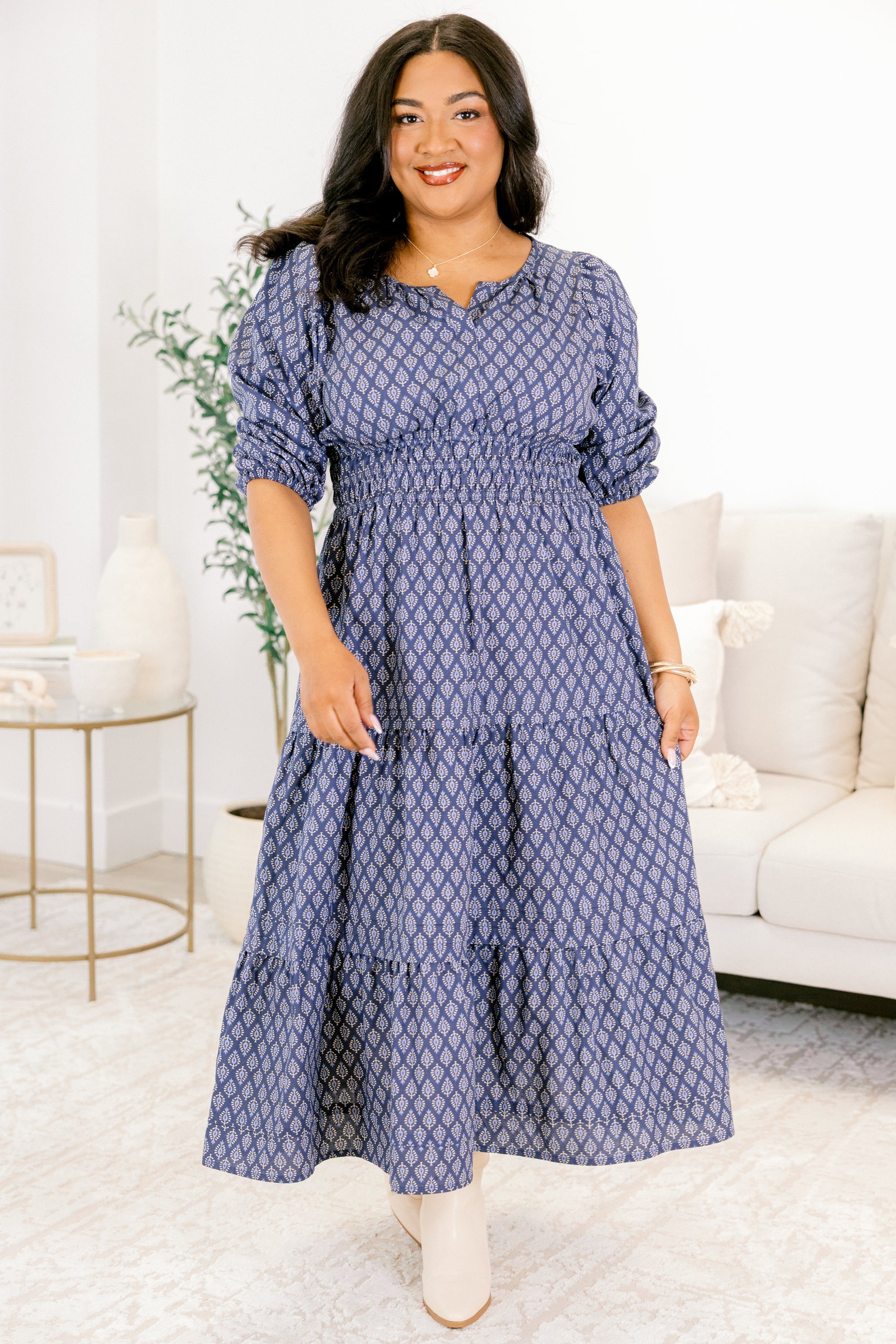 Never Turning Back Dress, Blue