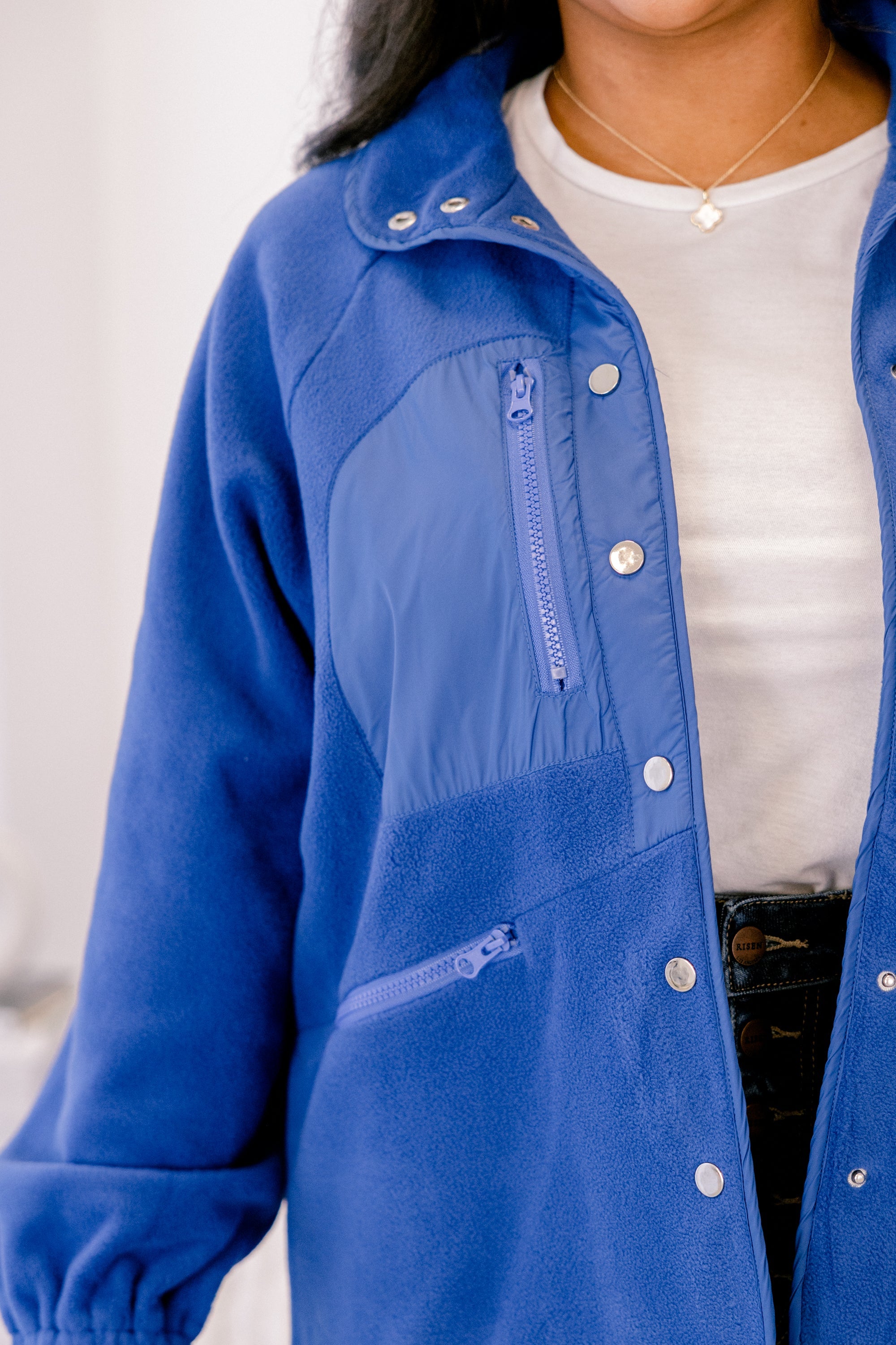 New Chapters Jacket, Blue