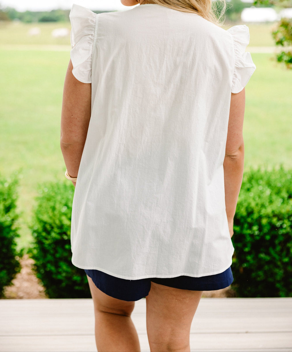 New Start Top, White