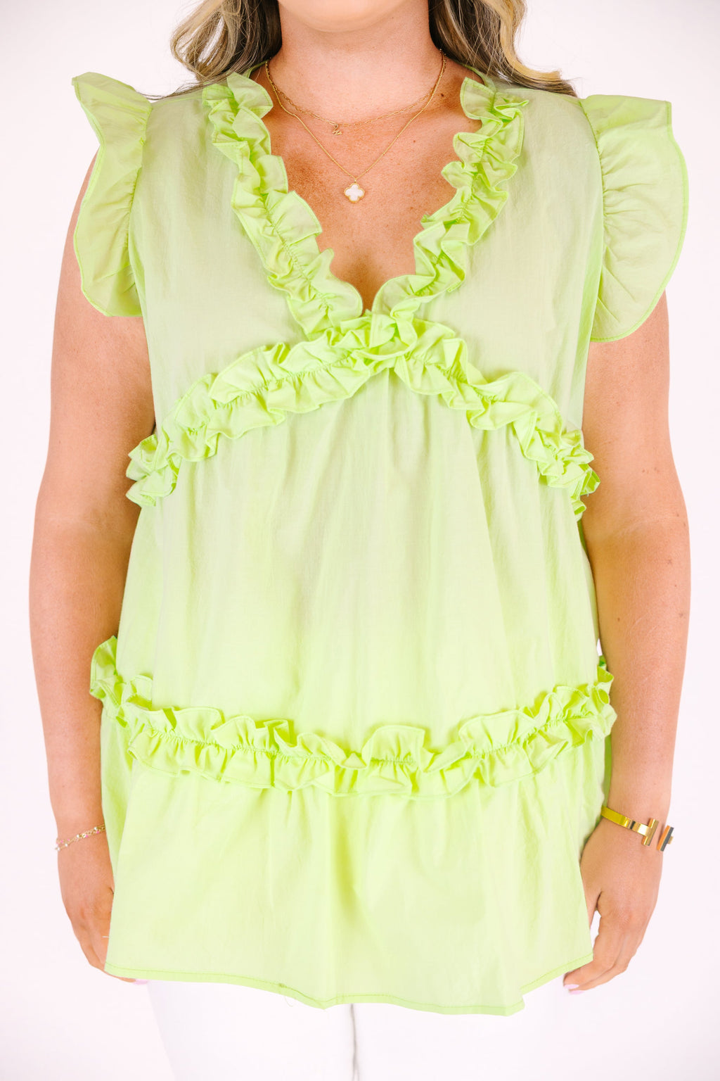 New Start Top, Light Green