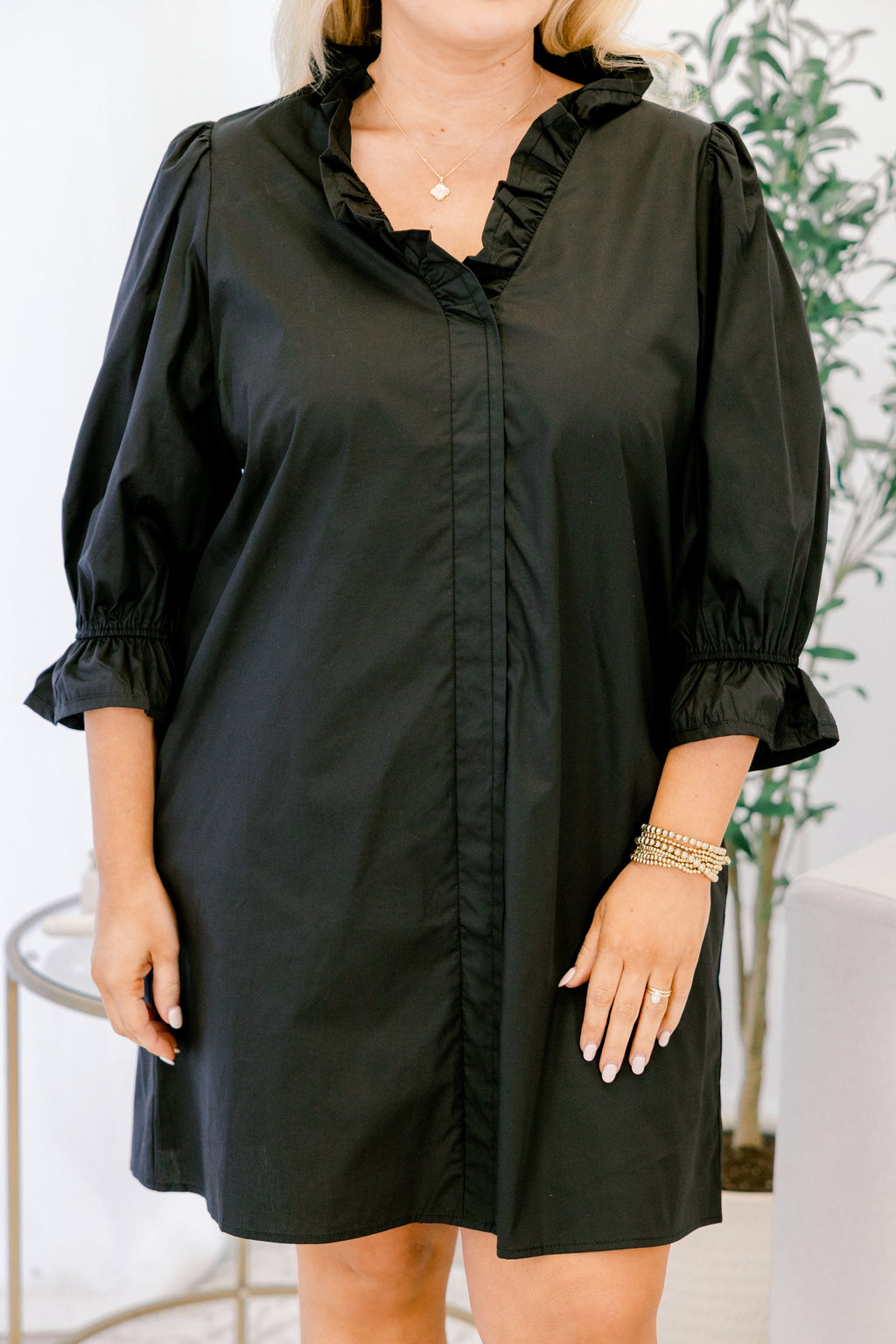 New Traditions Dress, Black