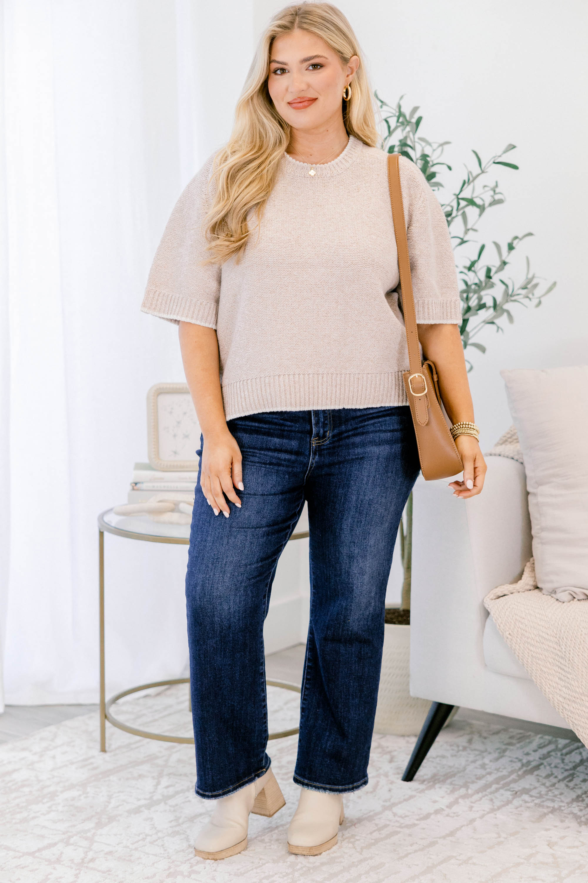 No Better Time Sweater, Taupe