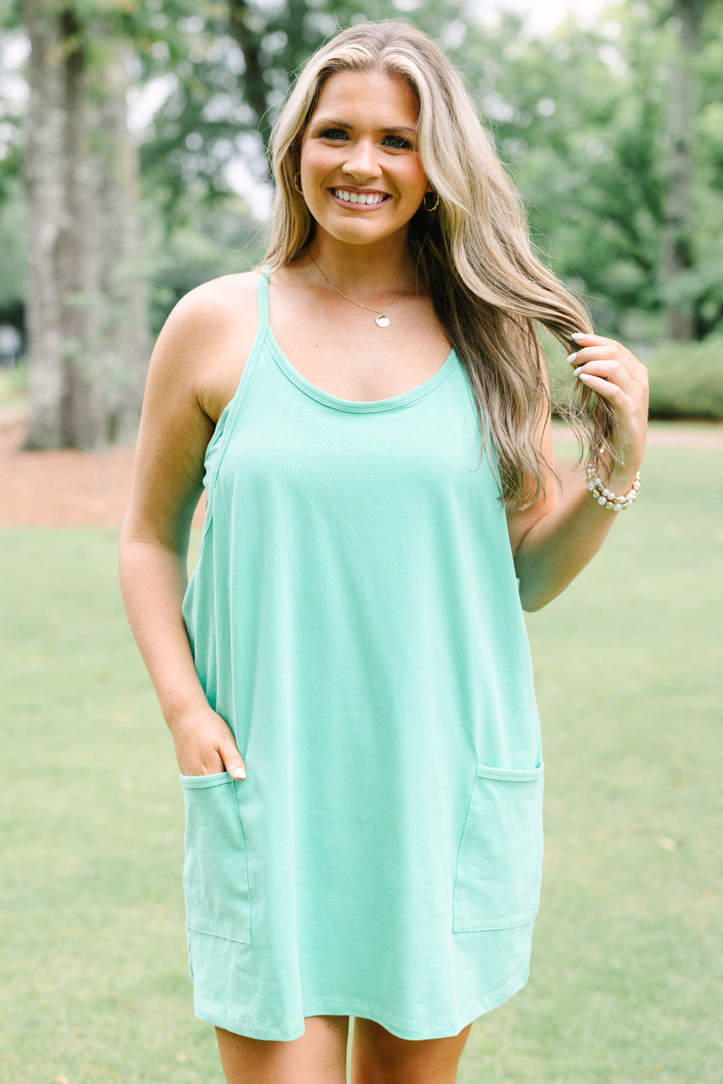 No Doubt About It Dress, Green