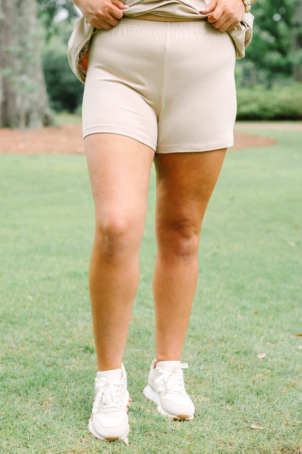No Doubt About It Dress, Taupe