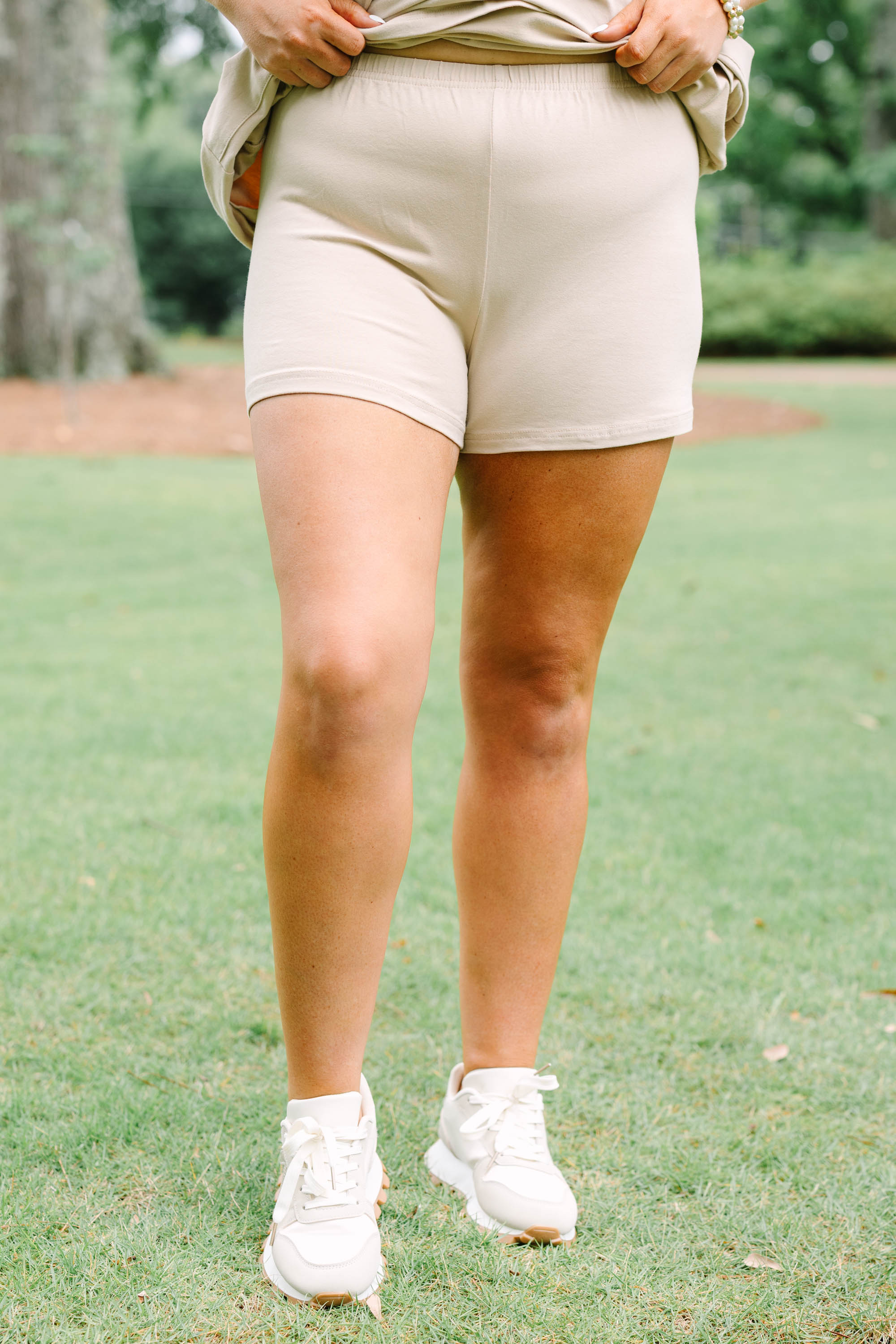 No Doubt About It Dress, Taupe