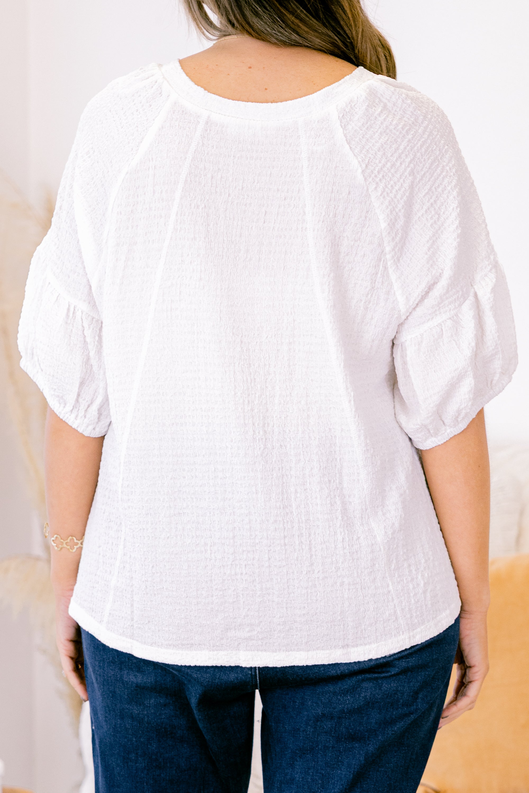 No Off Days Top, White