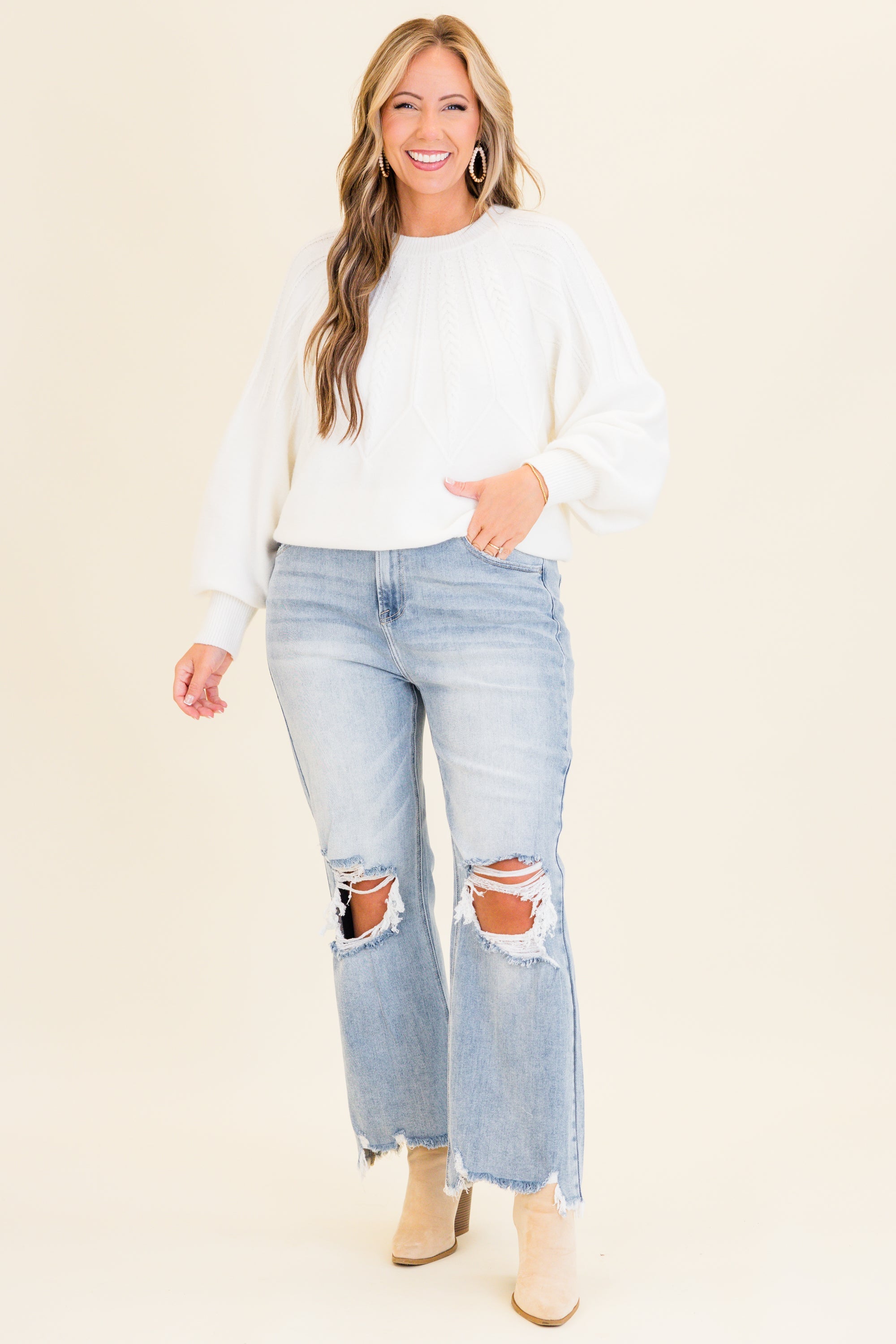 No Secrets Jeans, Light Wash
