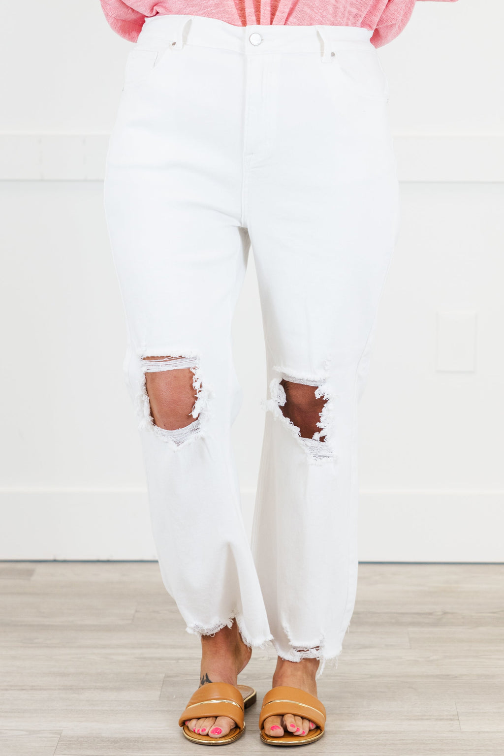 No Secrets Jeans, White