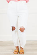 No Secrets Jeans, White