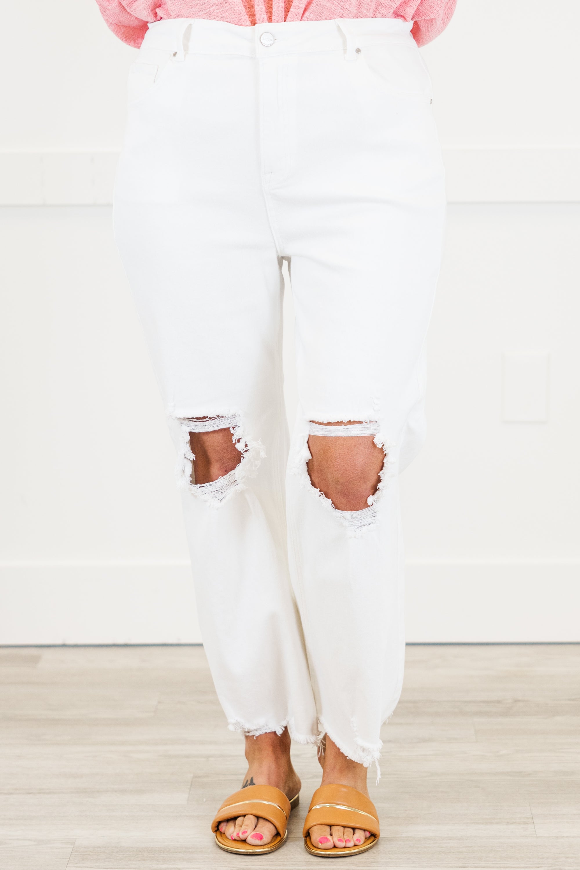 No Secrets Jeans, White