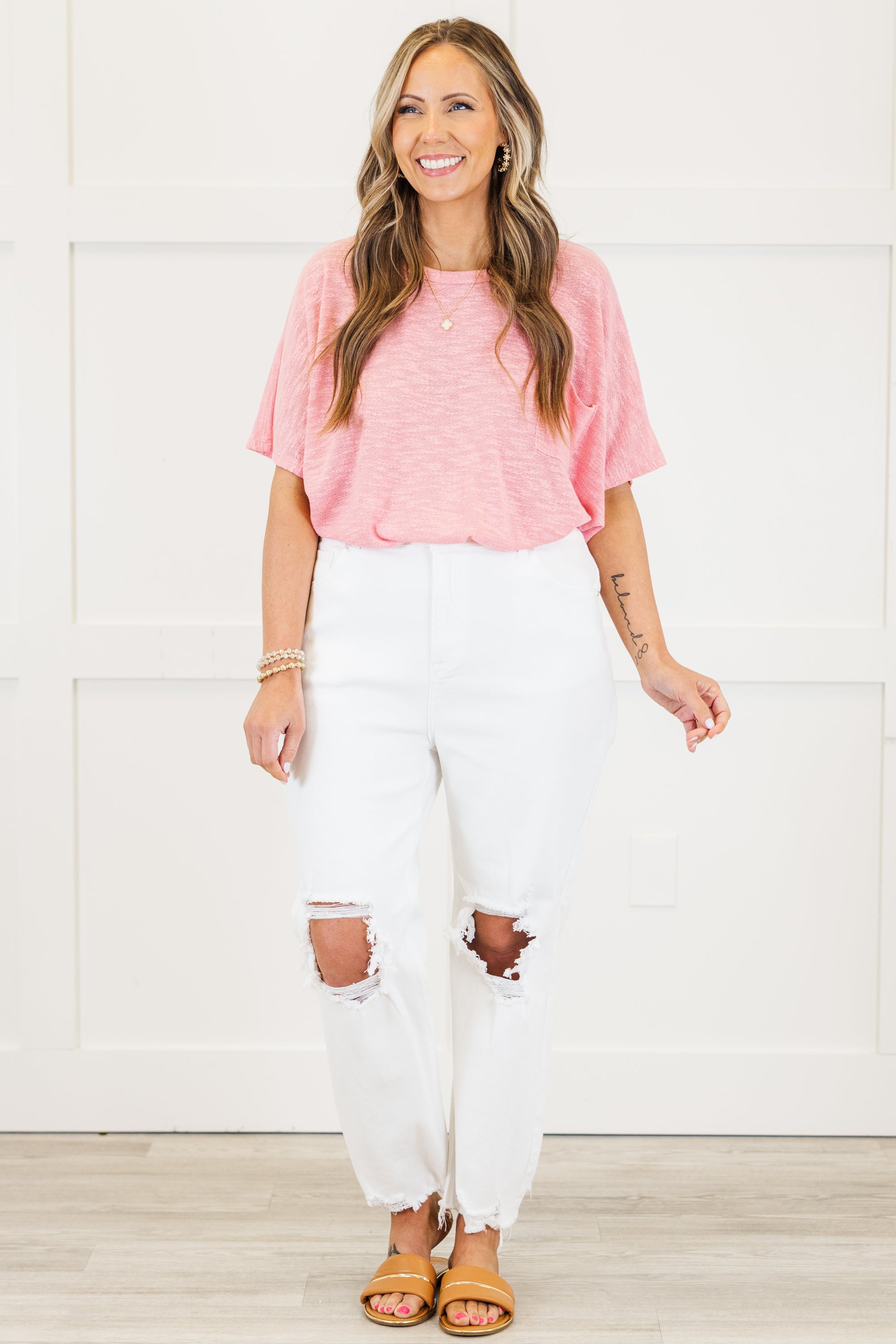 No Secrets Jeans, White