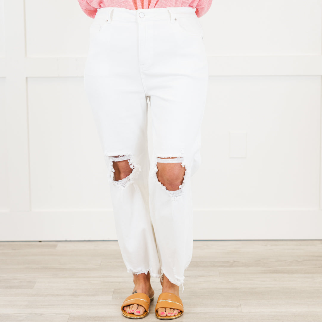 No Secrets Jeans, White