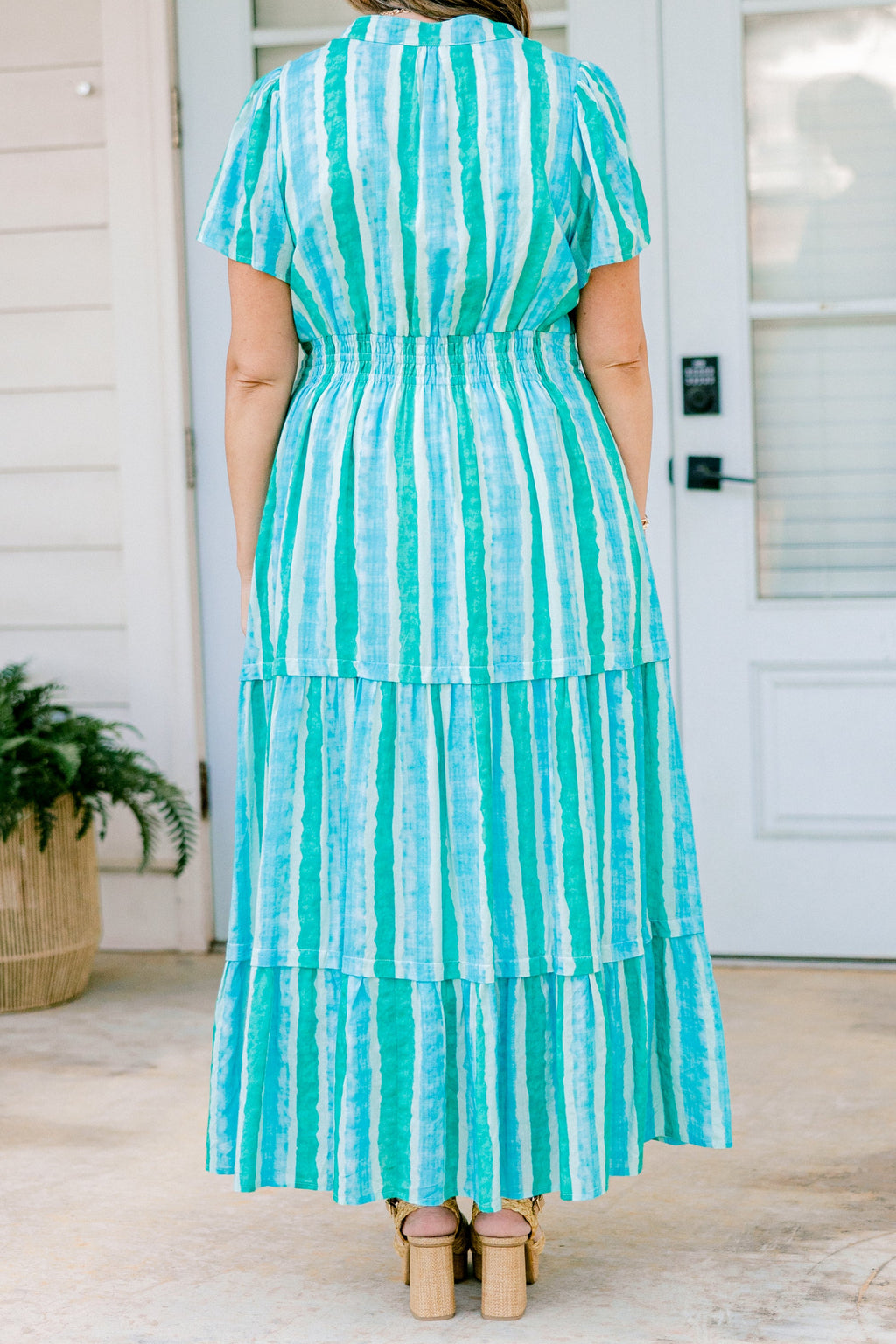 No Time To Waste Dress, Cerulean