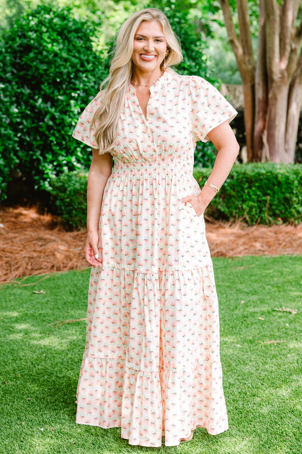 No Time To Waste Dress, Cream