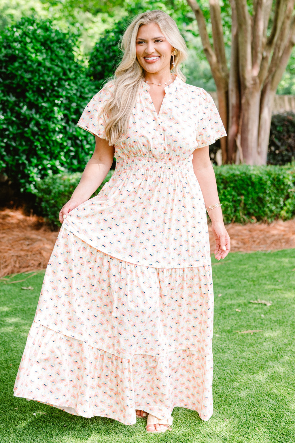 No Time To Waste Dress, Cream