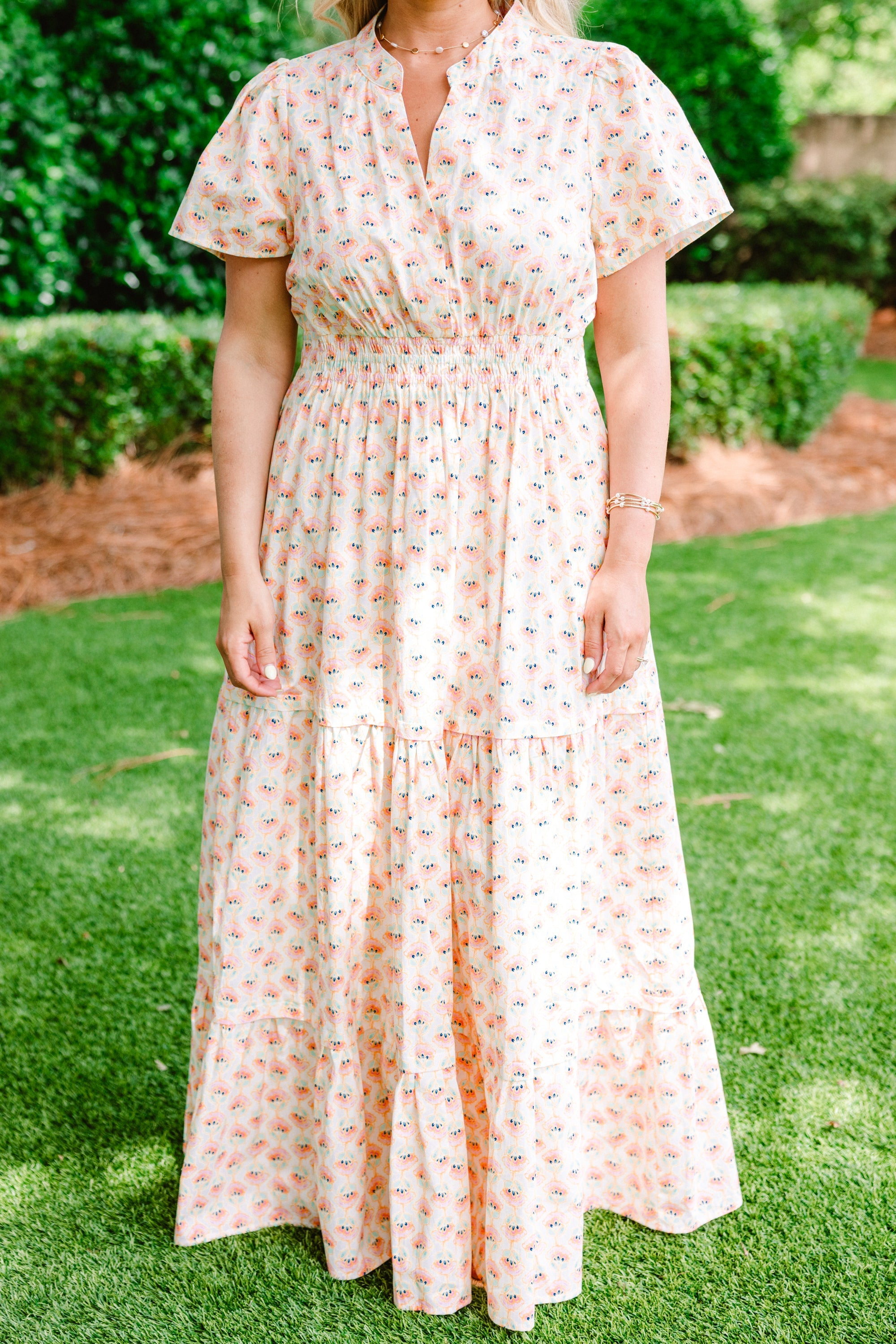 No Time To Waste Dress, Cream