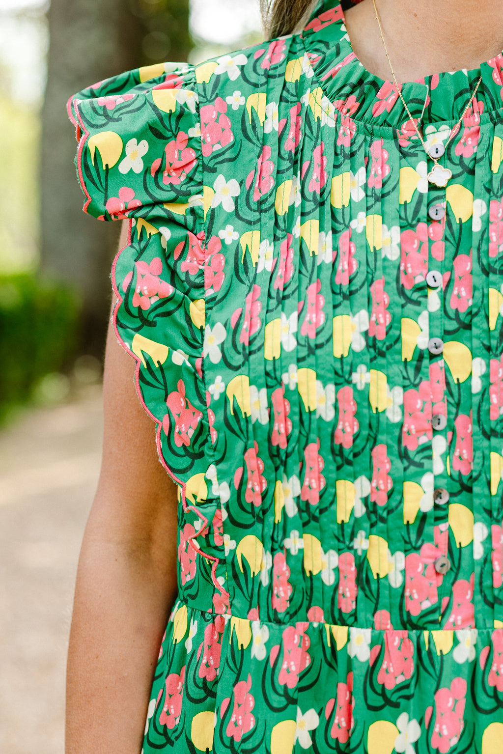 Not For Long Dress, Green