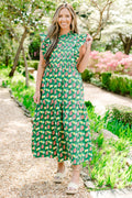 Not For Long Dress, Green