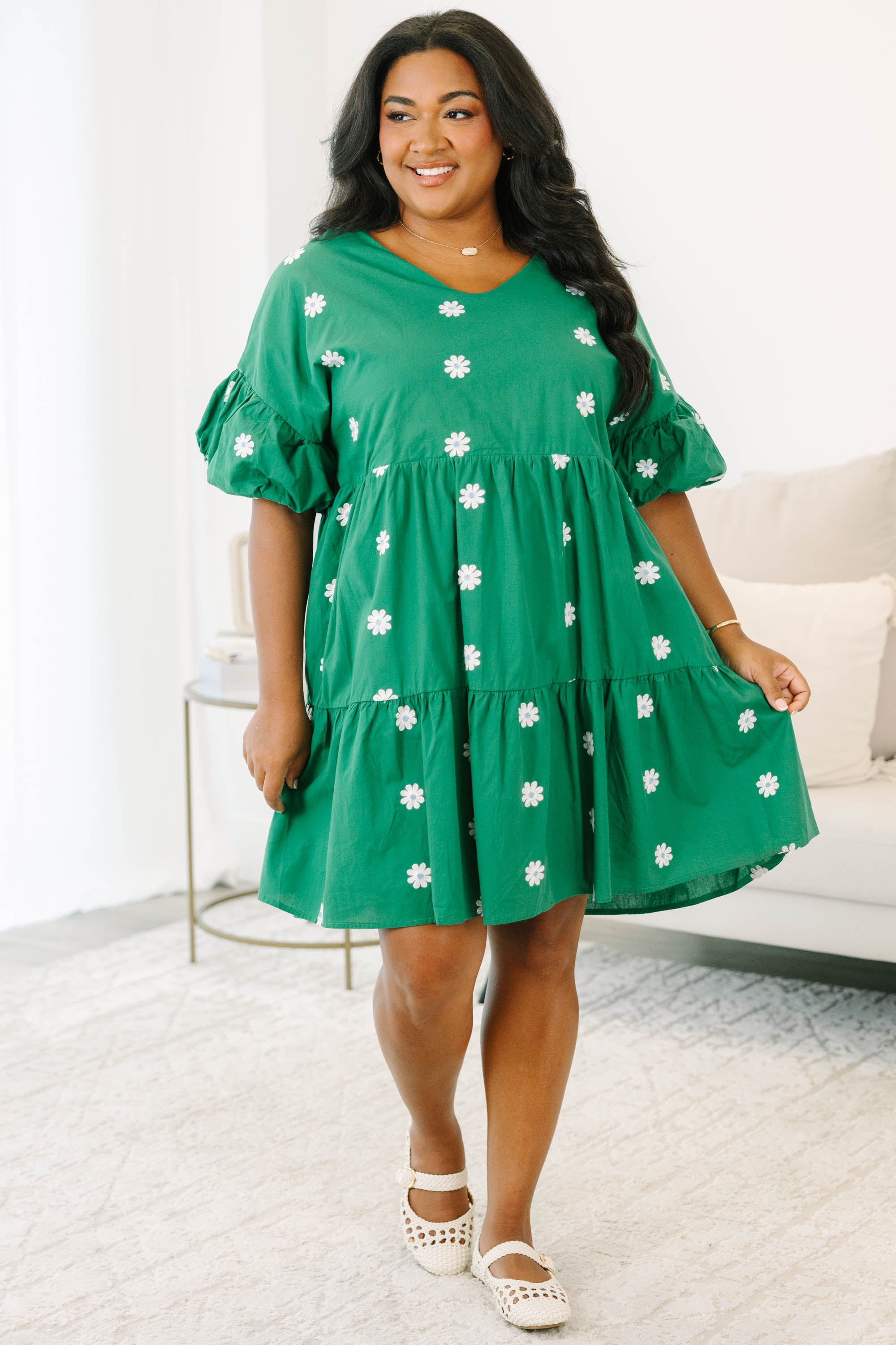 Not Now Not Ever Dress, Green