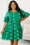 Not Now Not Ever Dress, Green