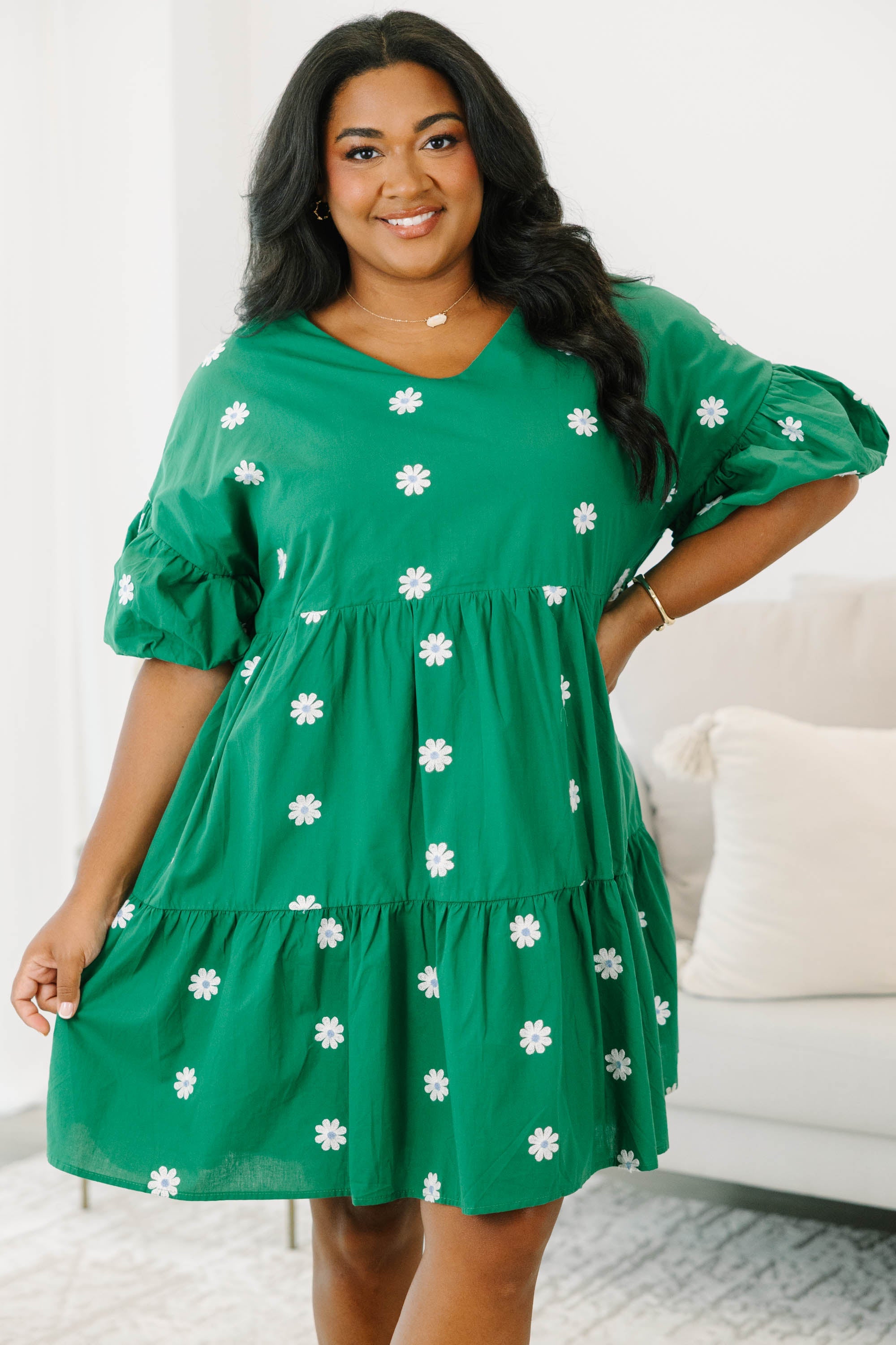 Not Now Not Ever Dress, Green