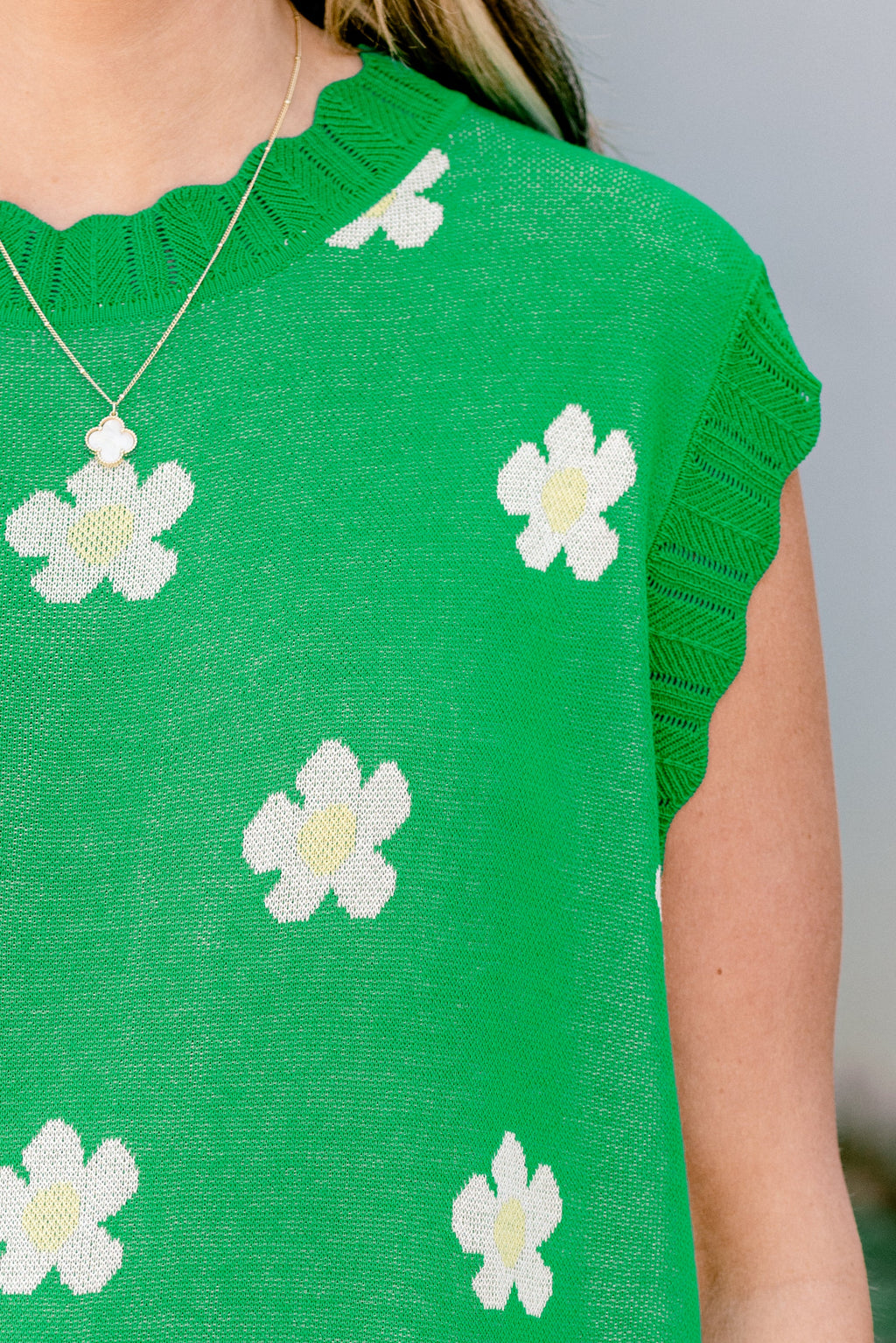 Not Over Yet Sweater, Green