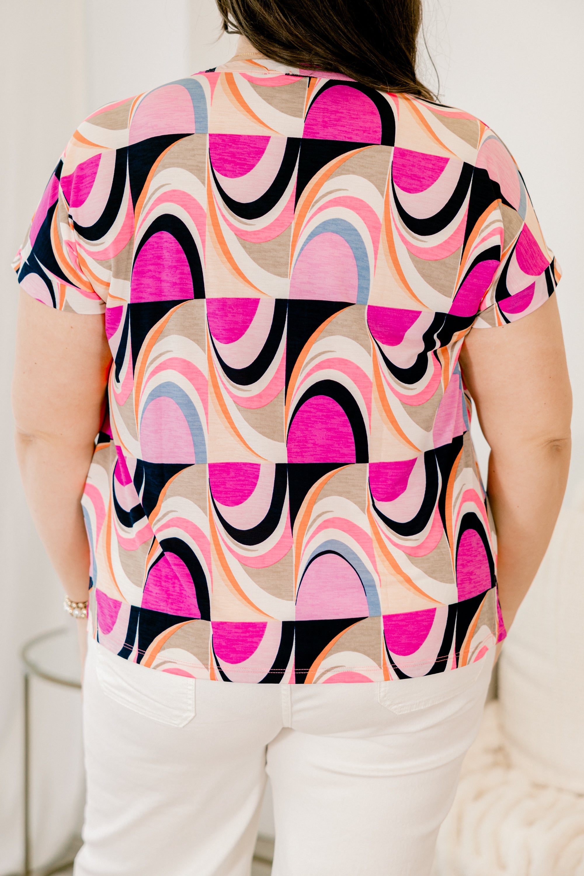 Not So Far Away Top, Magenta