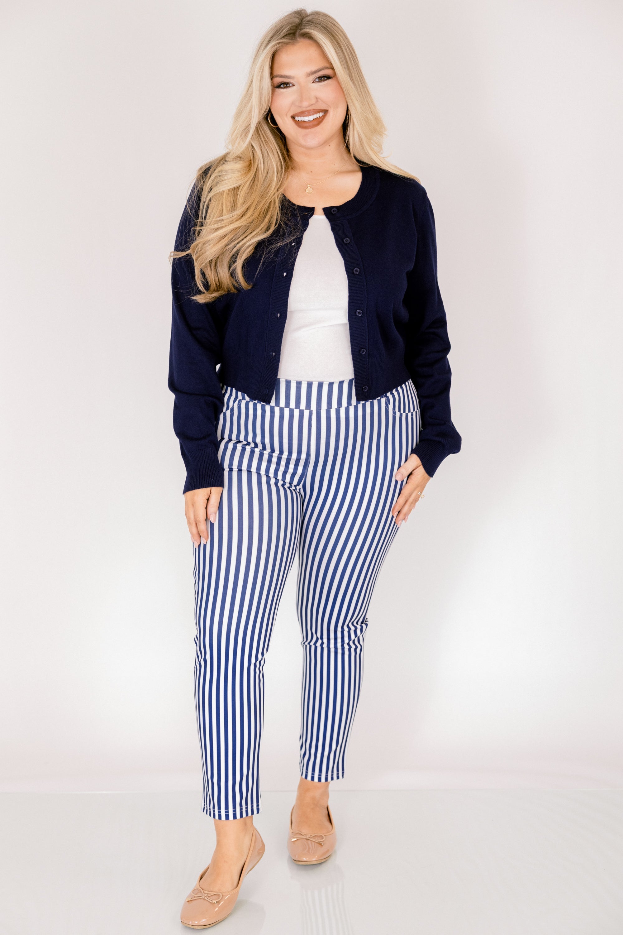 Not The Same Pants, Navy Stripe