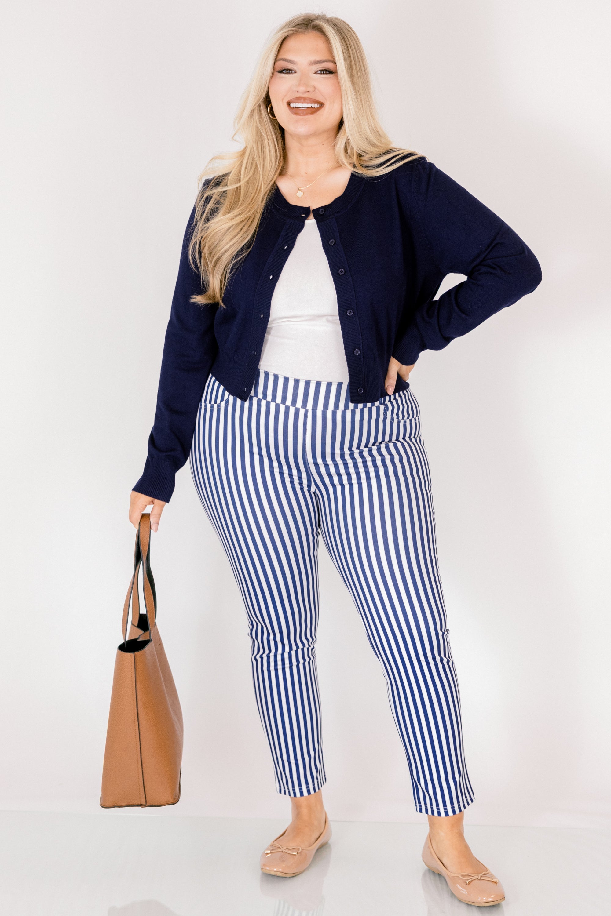 Not The Same Pants, Navy Stripe