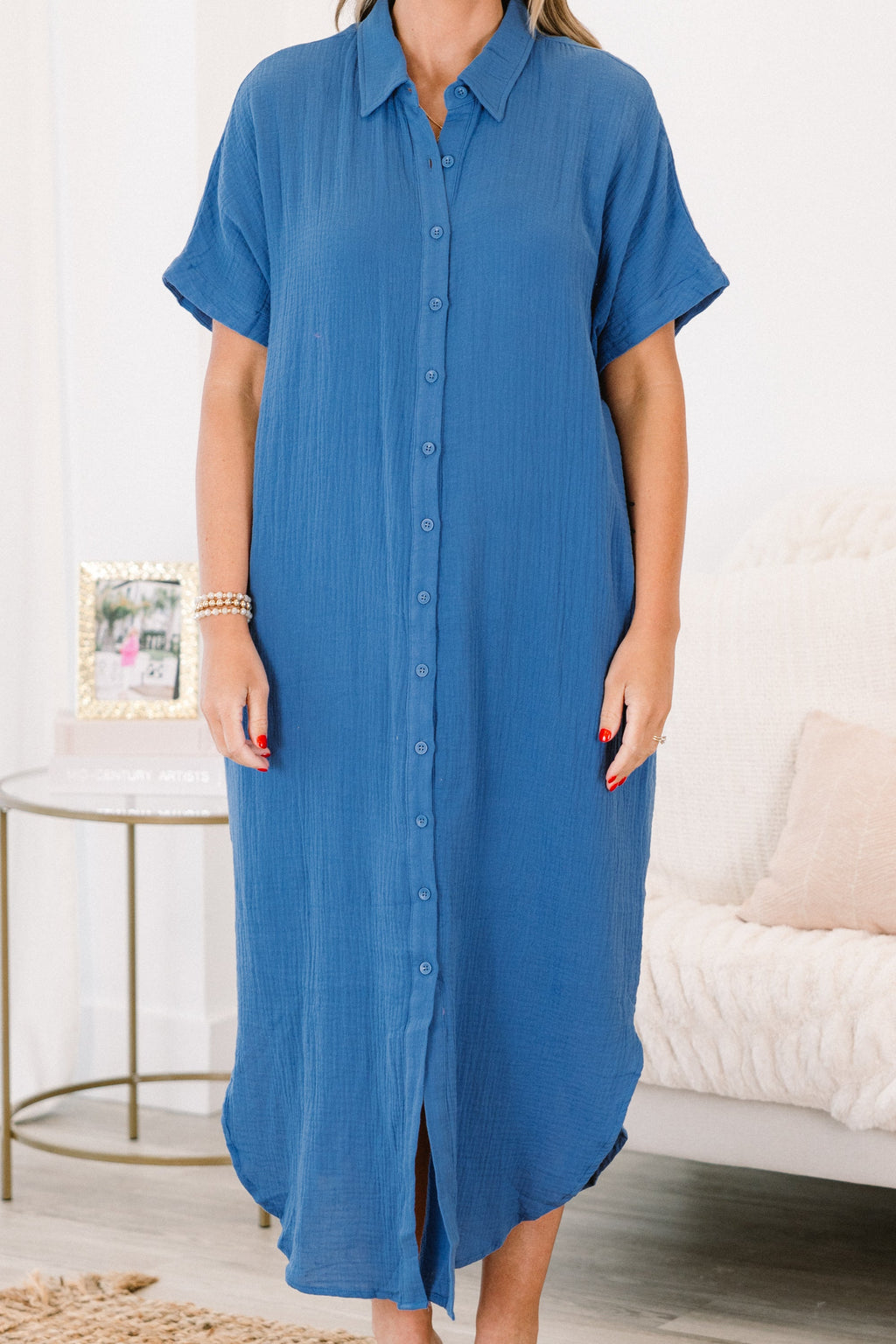 Note To Myself Maxi Dress, Navy
