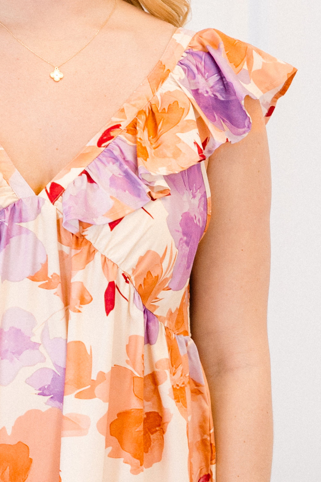 Nothing More Dress, Mauve Multi
