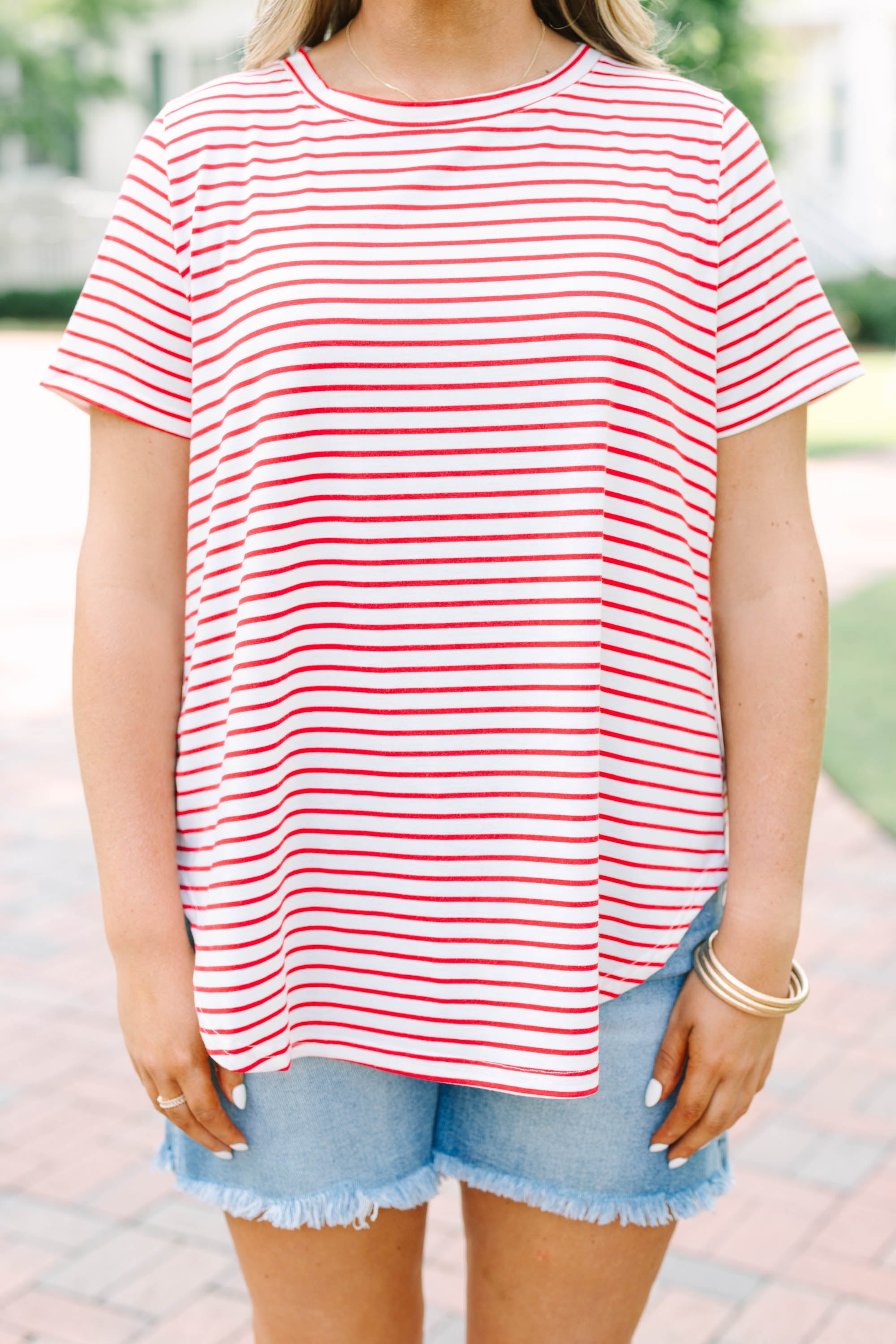 Nothings Going To Change Top, Red