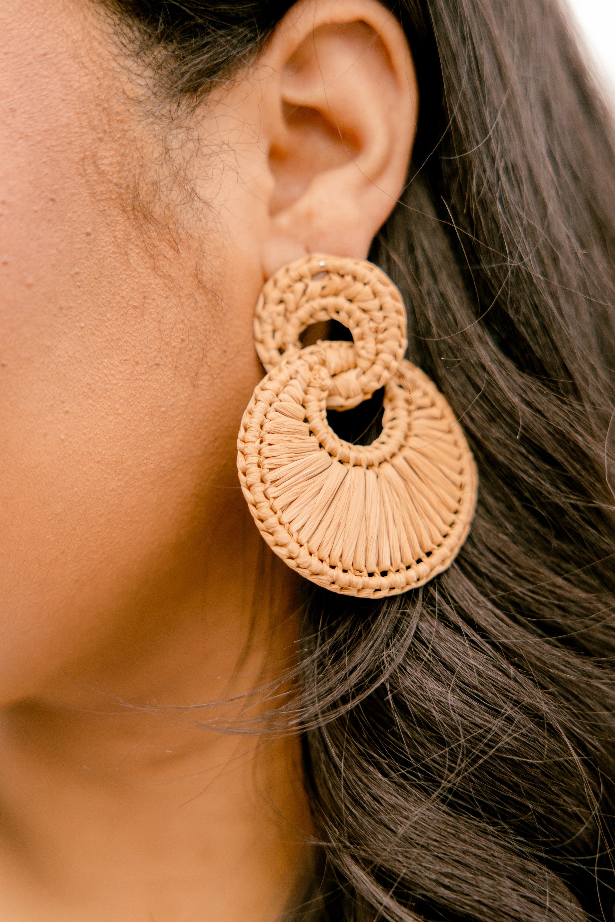 Ocean Sway Earrings, Natural