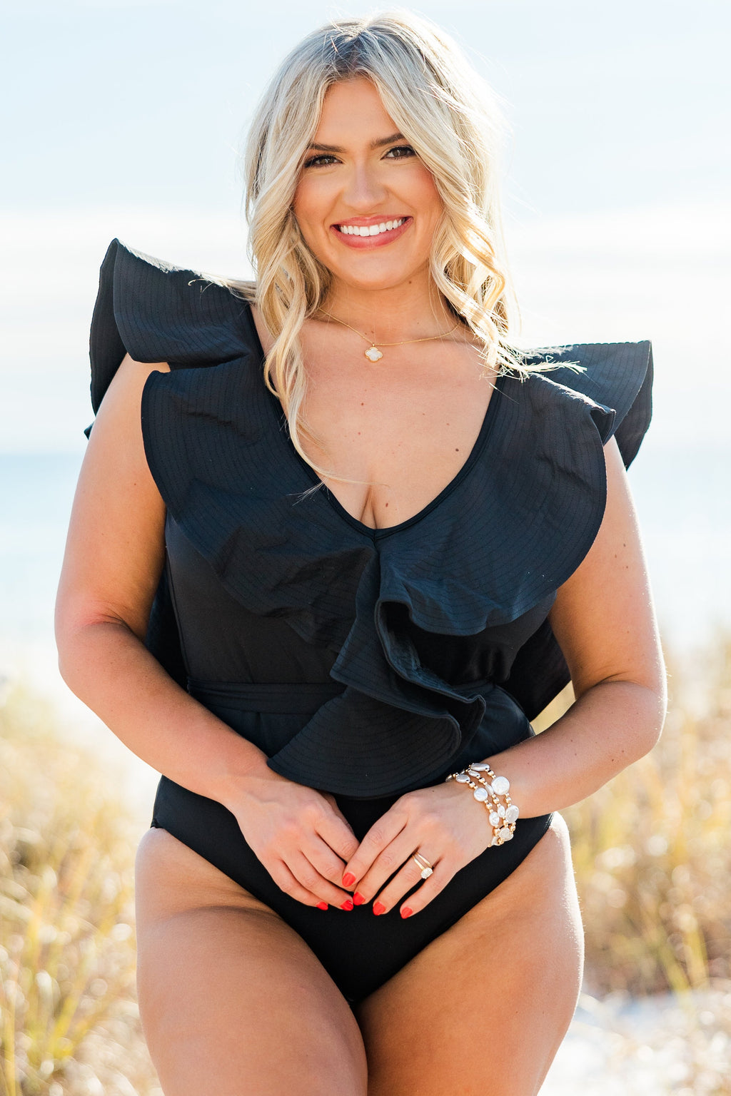 Ode To Glam Swimsuit, Black