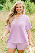 Off In Paradise Sweater Set, Lilac